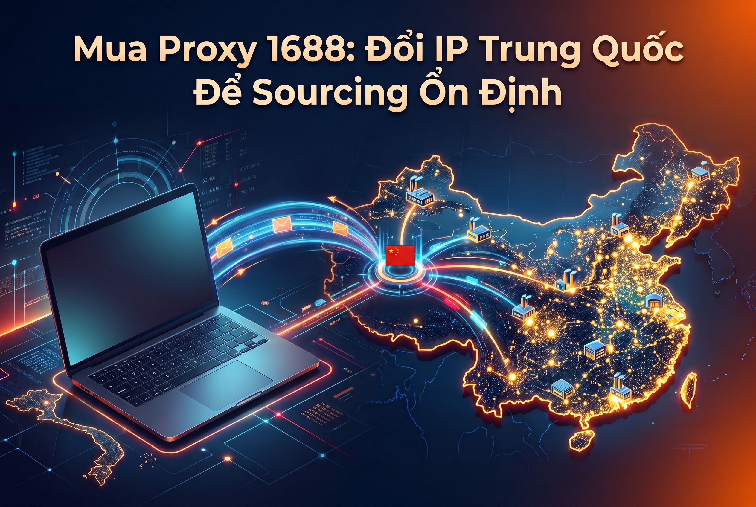 Mua Proxy 1688: Đổi IP Trung Quốc Để Sourcing Ổn Định