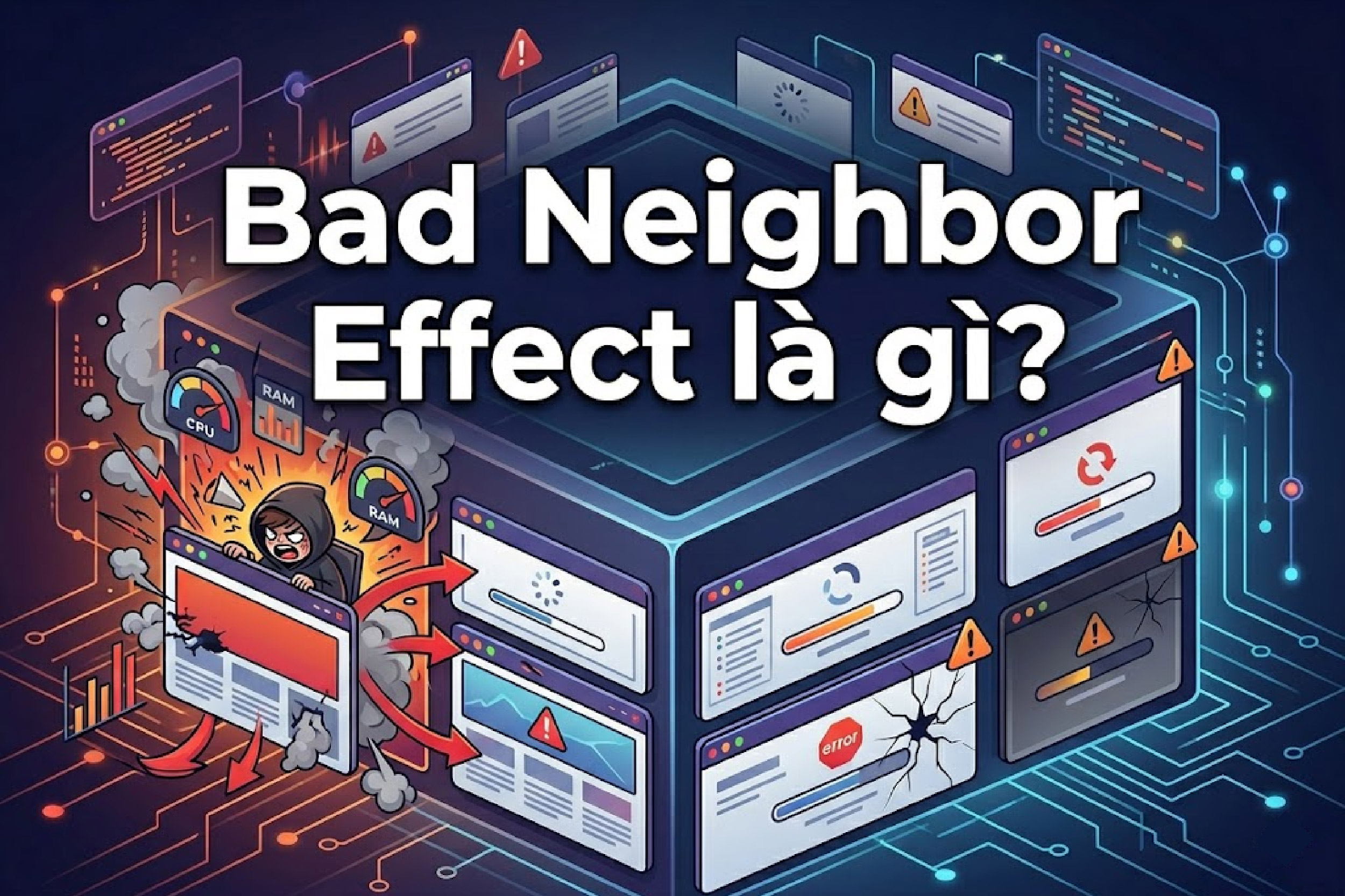 Bad Neighbor Effect là gì? Vì sao dùng proxy chung dễ bị vạ lây?
