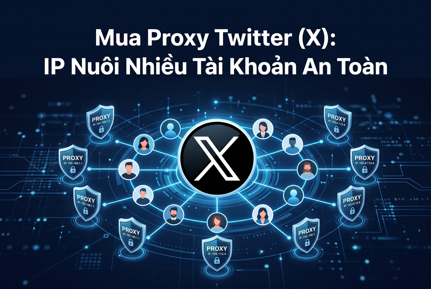 Mua Proxy Twitter (X): IP Nuôi Nhiều Tài Khoản An Toàn