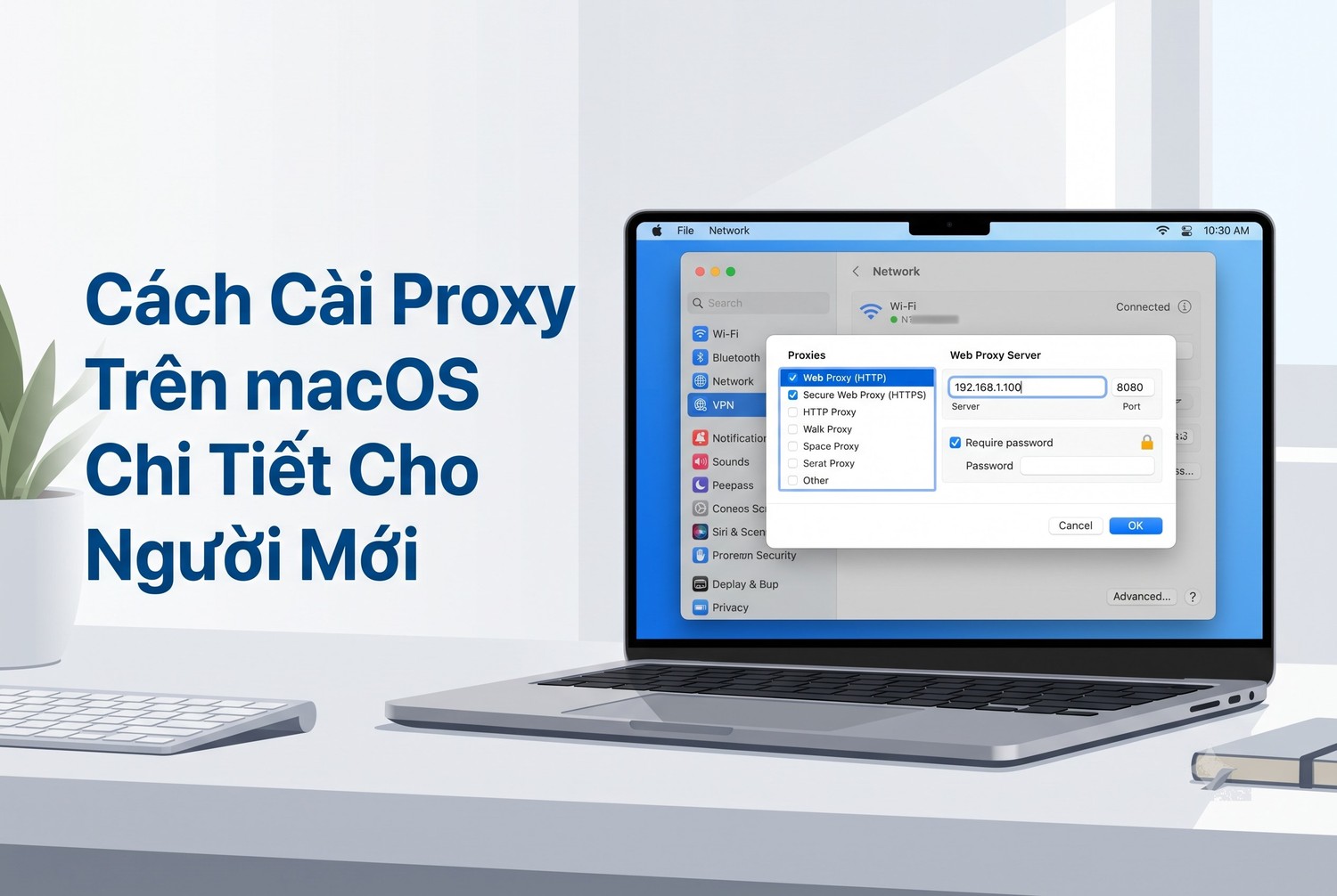 Cách Cài Proxy Trên macOS Chi Tiết Cho Người Mới