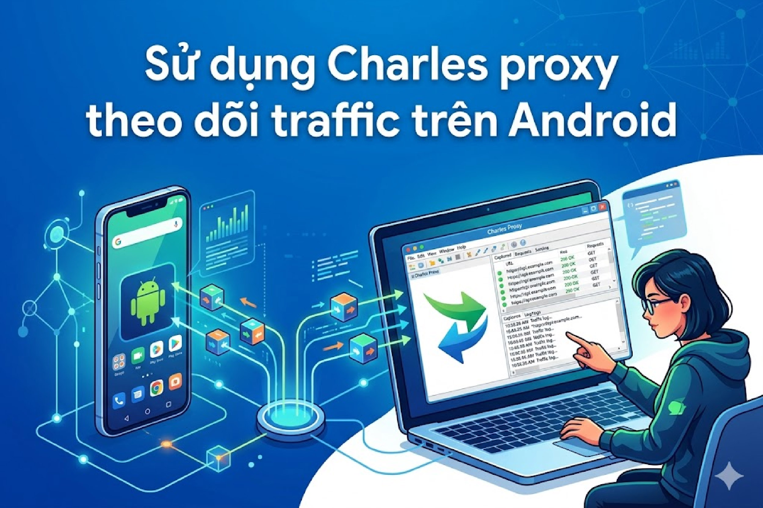Cách sử dụng Charles proxy theo dõi traffic trên Android 2026