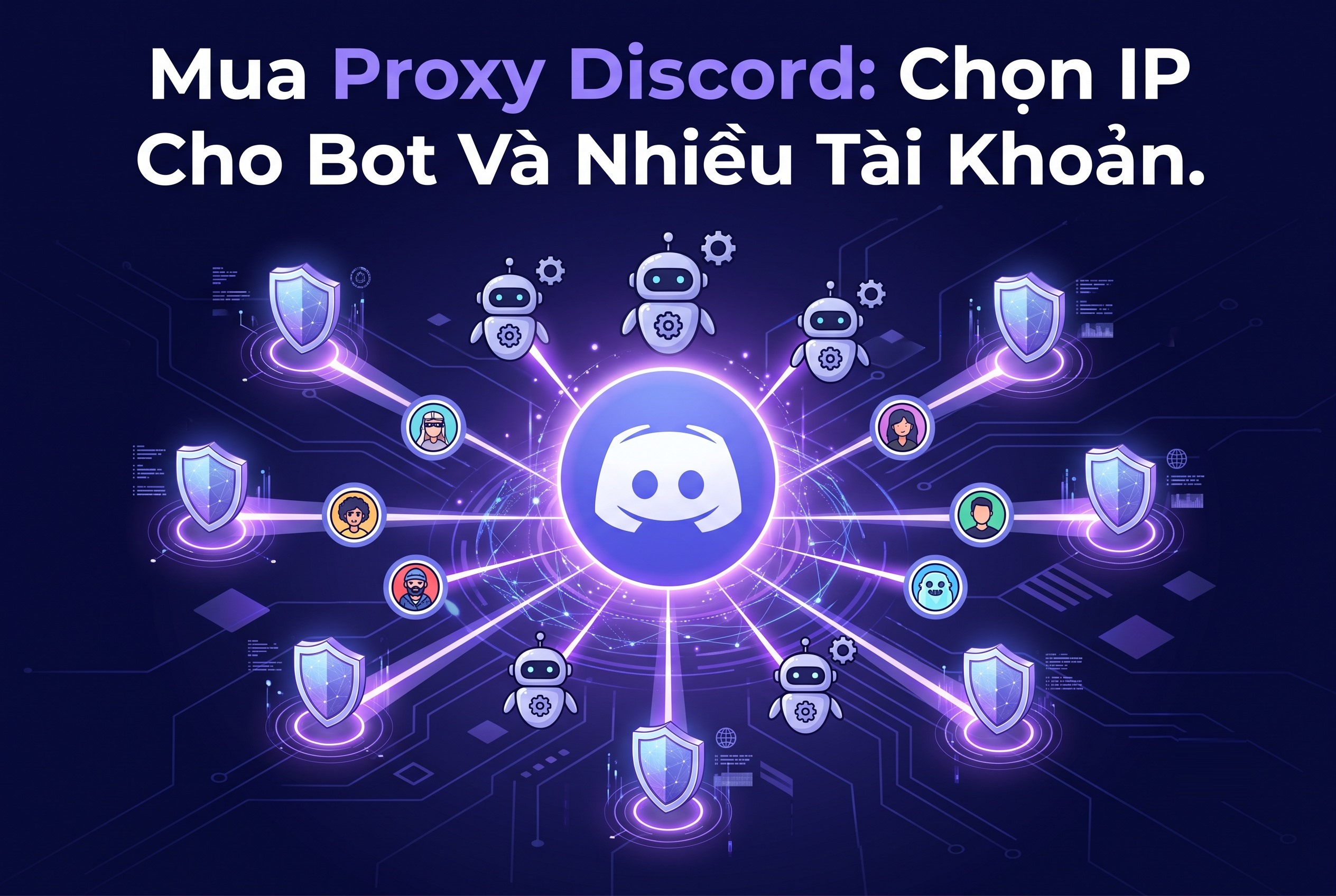Mua Proxy Discord: Chọn IP Cho Bot Và Nhiều Tài Khoản