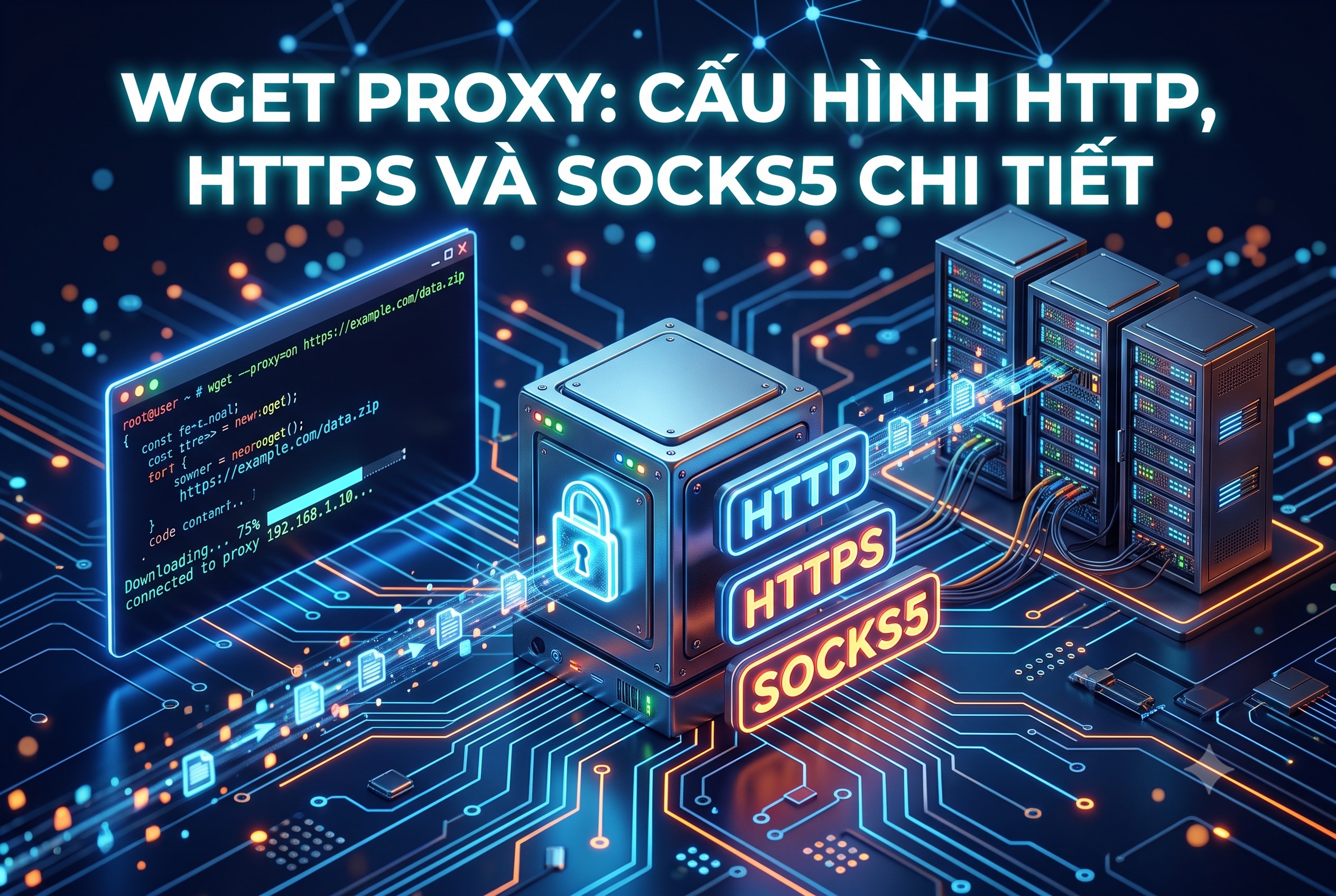 Wget Proxy: Cấu Hình HTTP, HTTPS Và SOCKS5 Chi Tiết