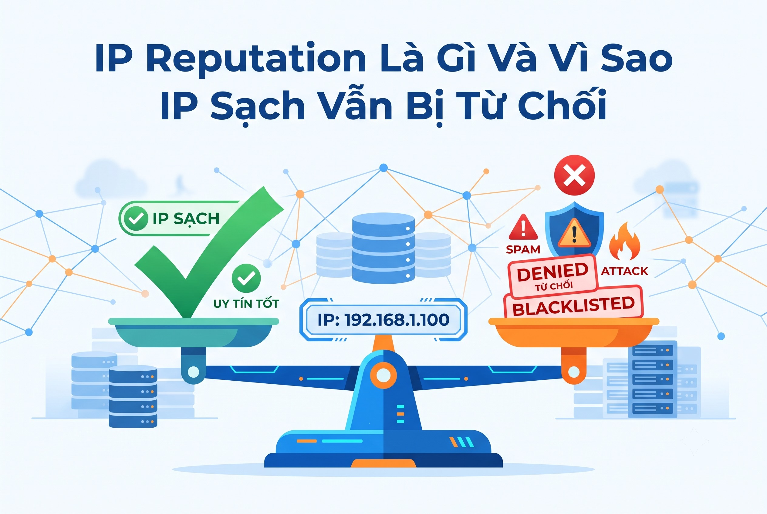 IP Reputation Là Gì Và Vì Sao IP Sạch Vẫn Bị Từ Chối