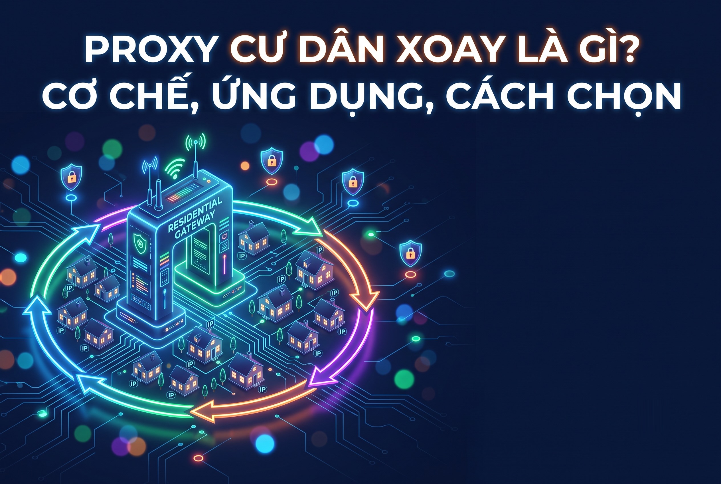 Proxy Cư Dân Xoay Là Gì? Cơ Chế, Ứng Dụng, Cách Chọn