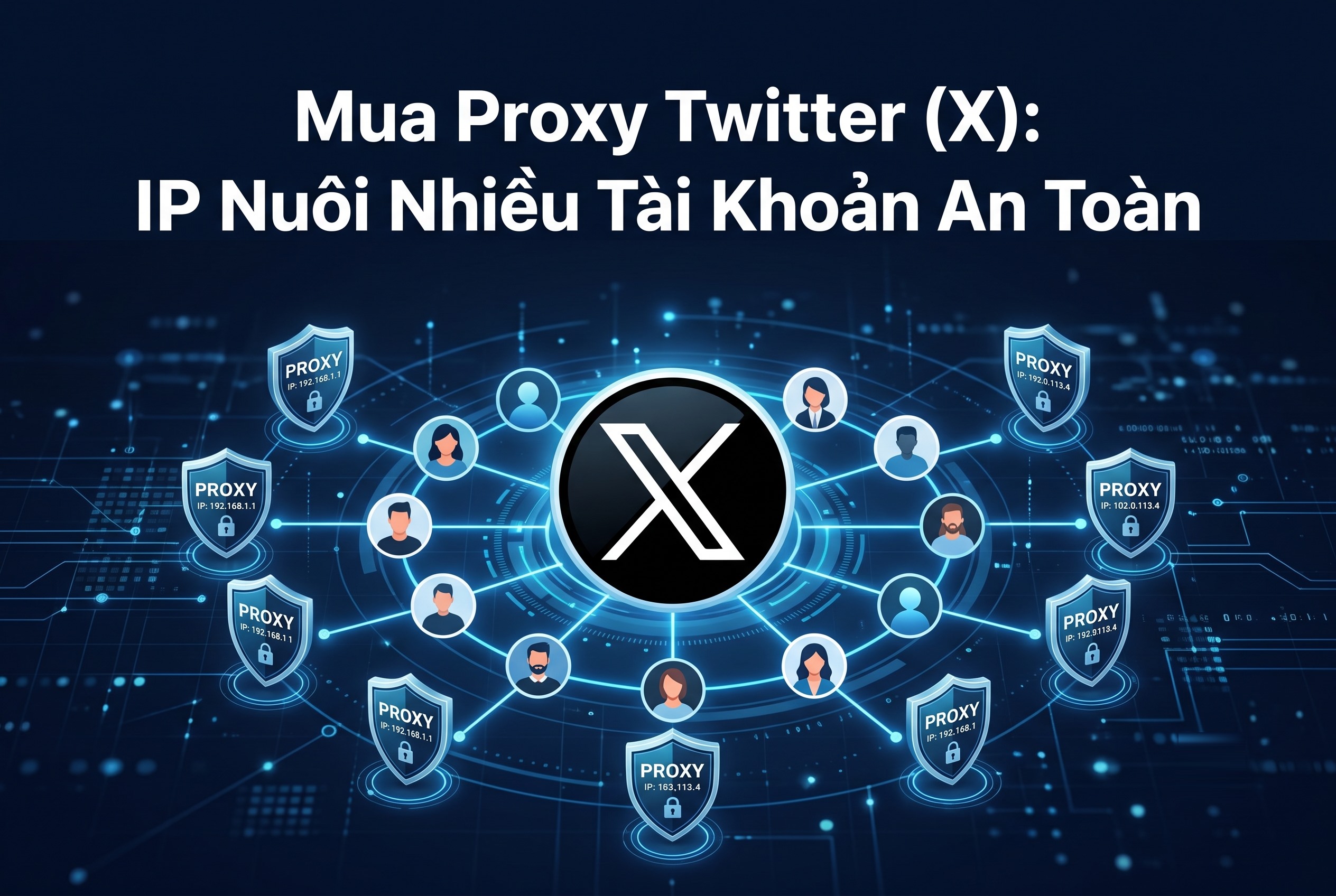 Mua Proxy Twitter (X): IP Nuôi Nhiều Tài Khoản An Toàn