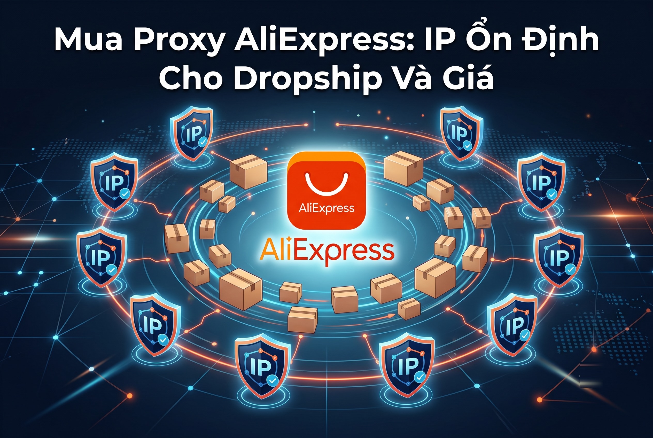 Mua Proxy AliExpress: IP Ổn Định Cho Dropship Và Giá