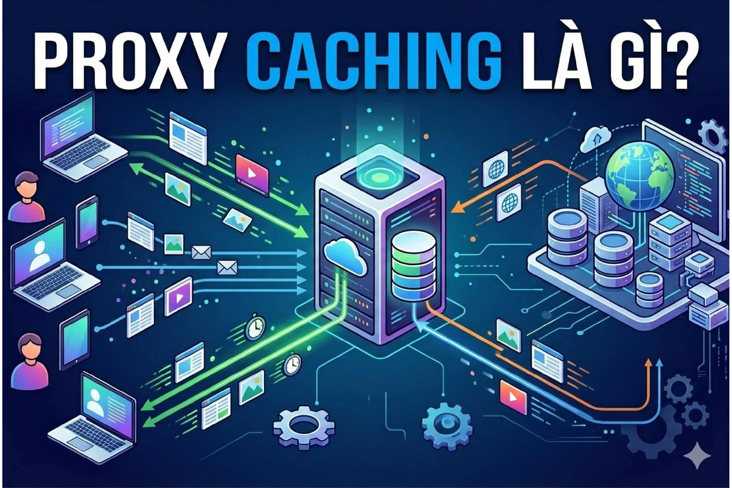 Proxy Caching là gì? Giải đáp chi tiết kiến thức mạng