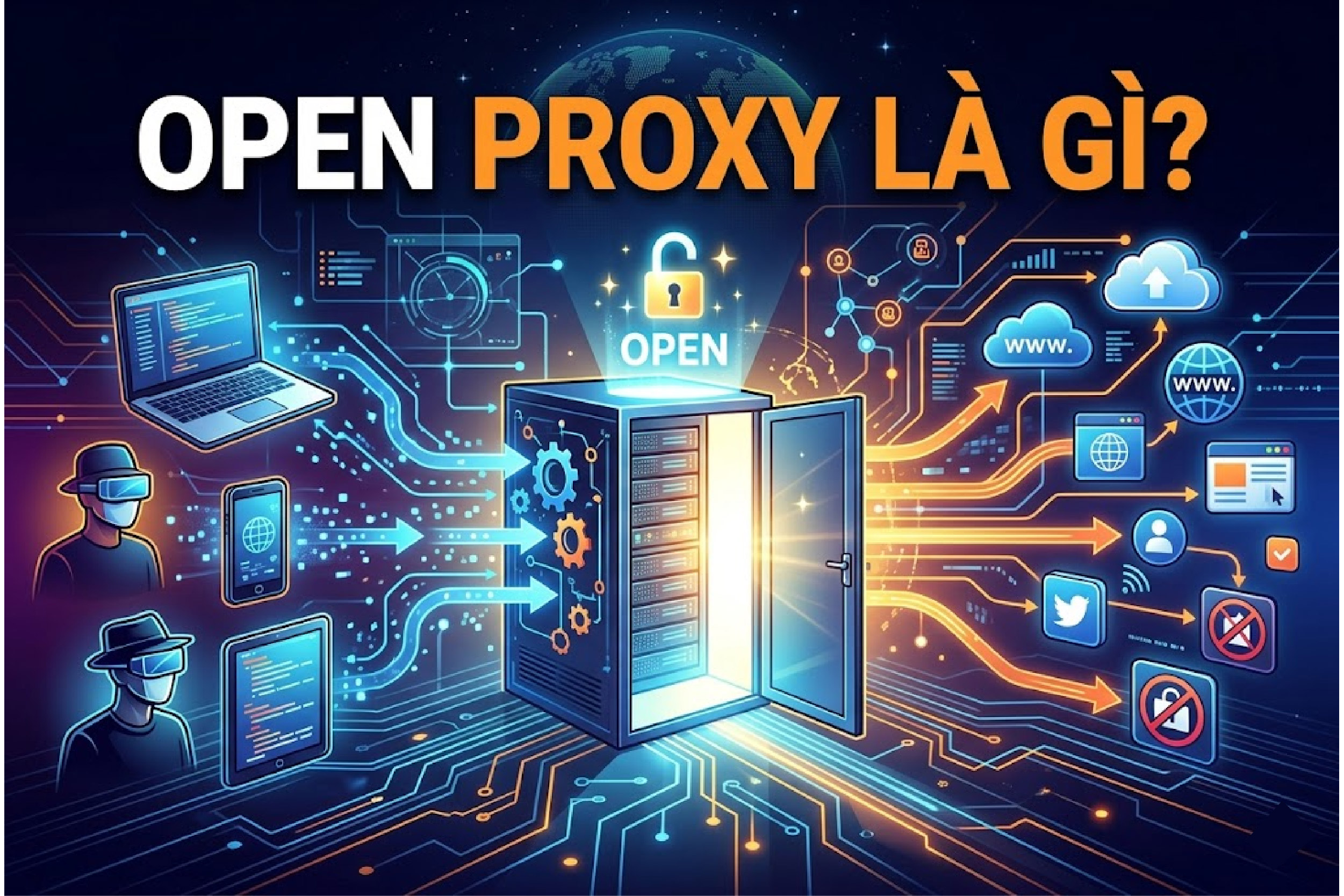 Open proxy là gì? Hiểu Rõ Từ A-Z Và Cảnh Báo An Toàn