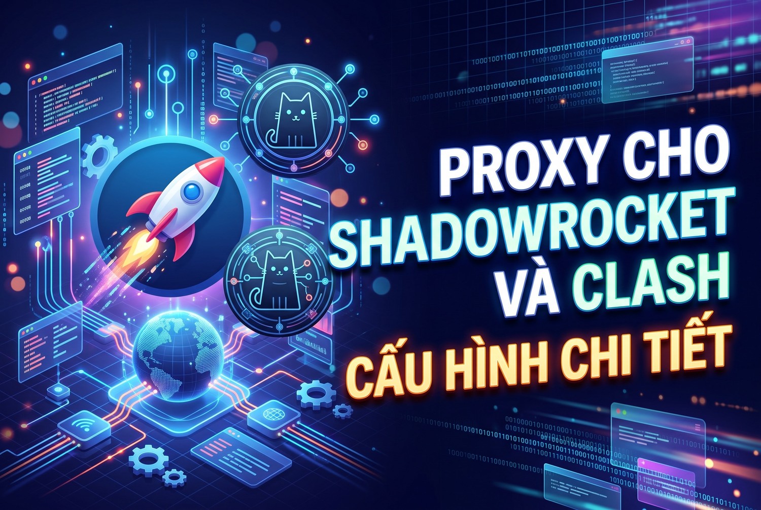 Proxy Cho Shadowrocket Và Clash: Cấu Hình Chi Tiết