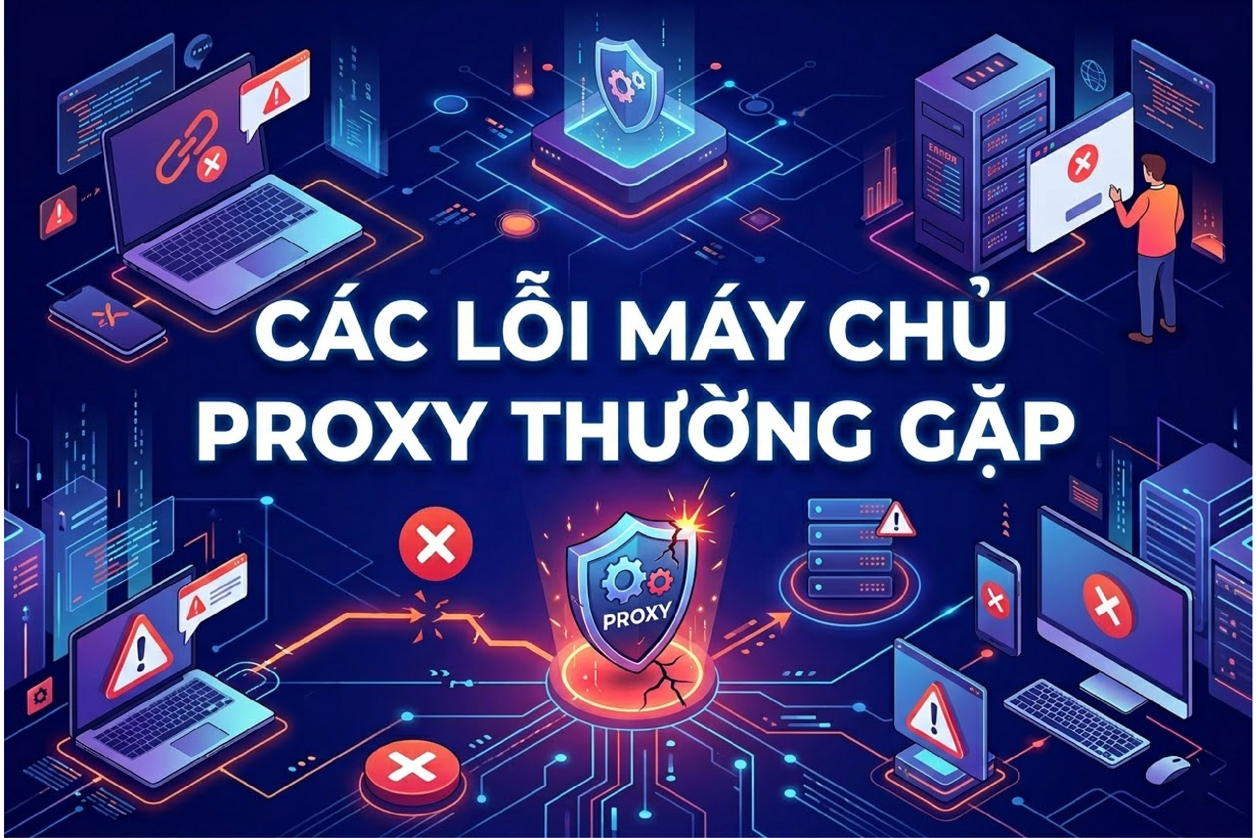 Khắc Phục Các Lỗi Máy Chủ Proxy Thường Gặp 2026