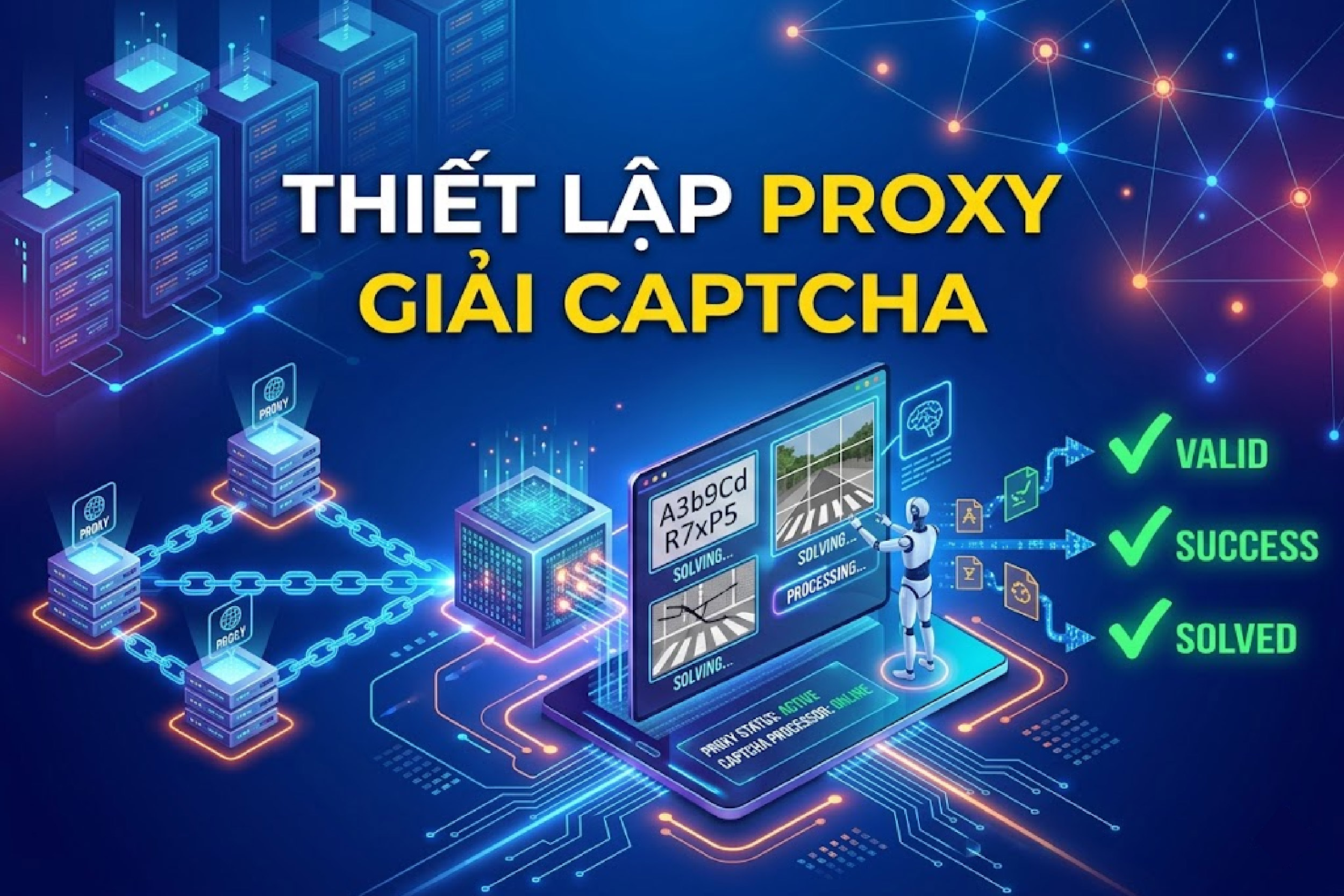 Captcha là gì? Hướng dẫn thiết lập proxy giải captcha 2026