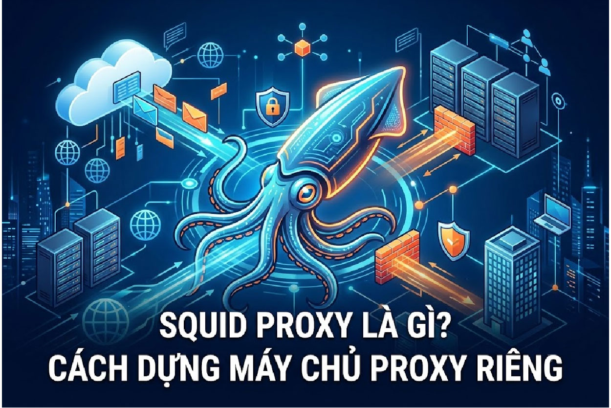 Squid Proxy Là Gì? Cách Dựng Máy Chủ Proxy Riêng