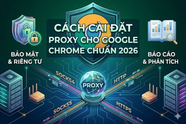 Cách Cài Đặt Proxy Cho Google Chrome Chuẩn 2026