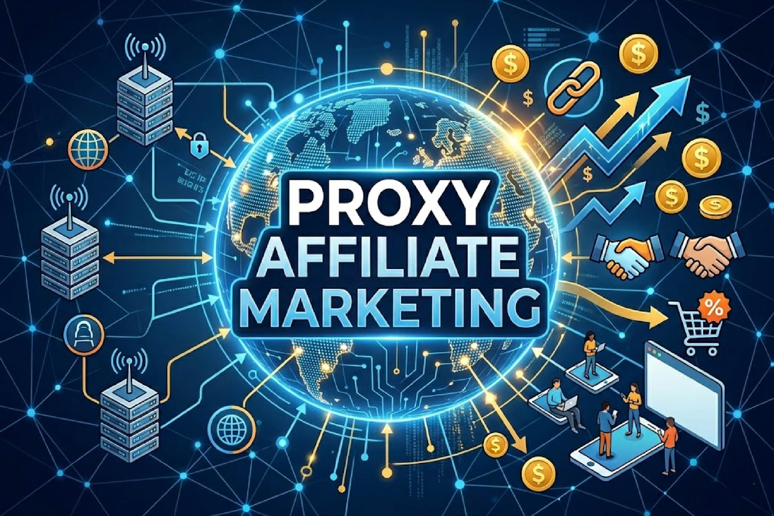 Sử dụng Proxy Affiliate Marketing tối ưu hiệu suất công việc