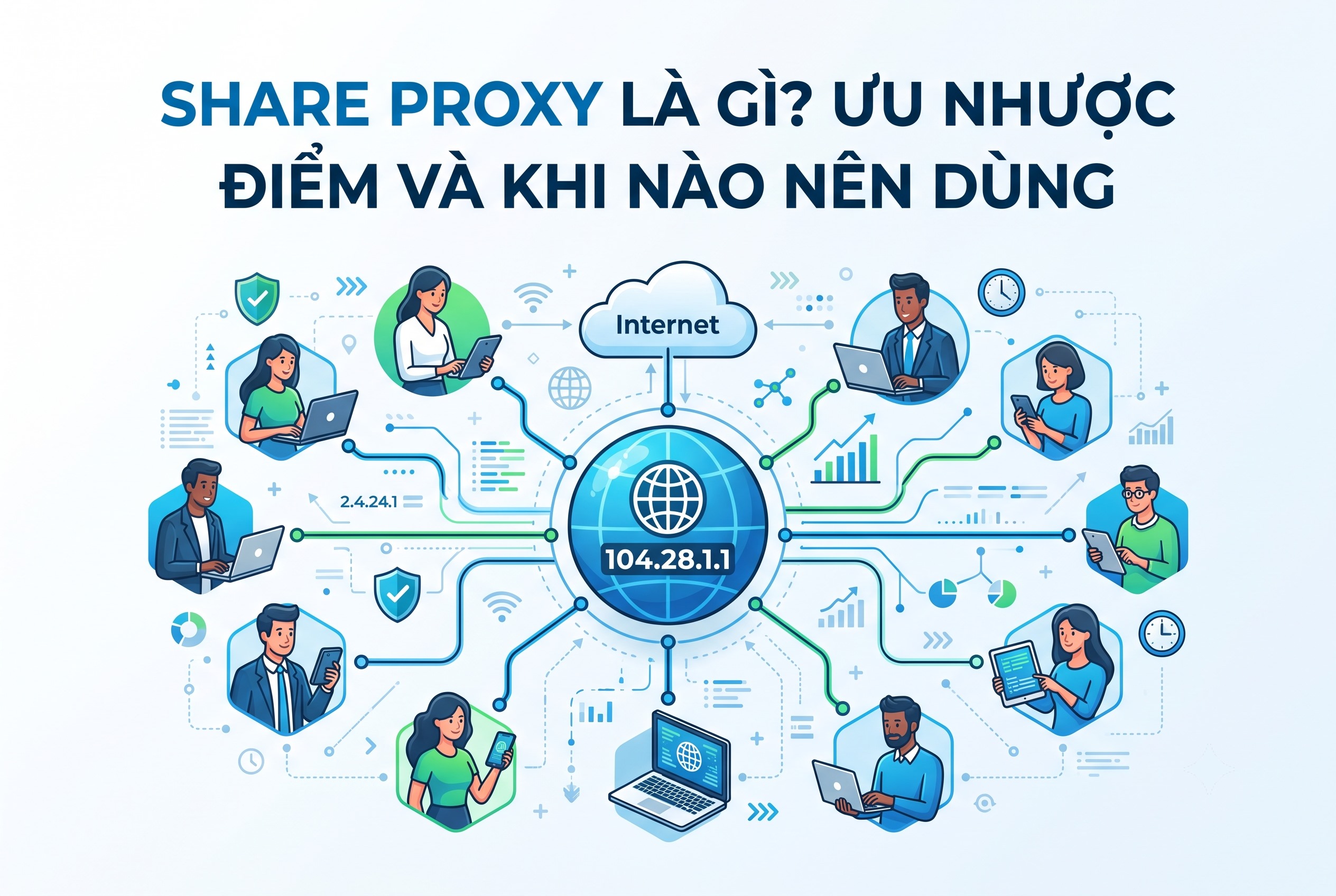 Share Proxy Là Gì? Ưu Nhược Điểm Và Khi Nào Nên Dùng