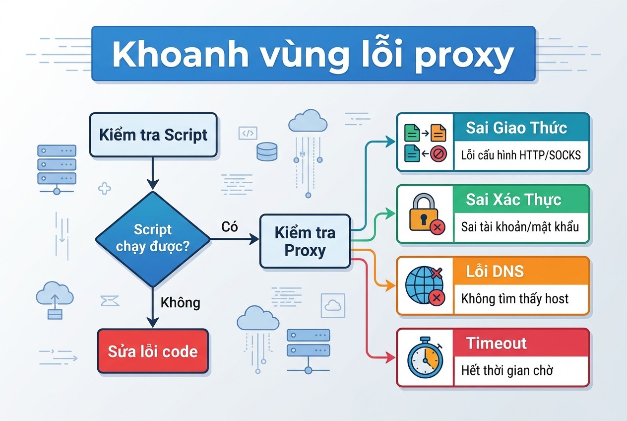 Khoanh vùng lỗi proxy