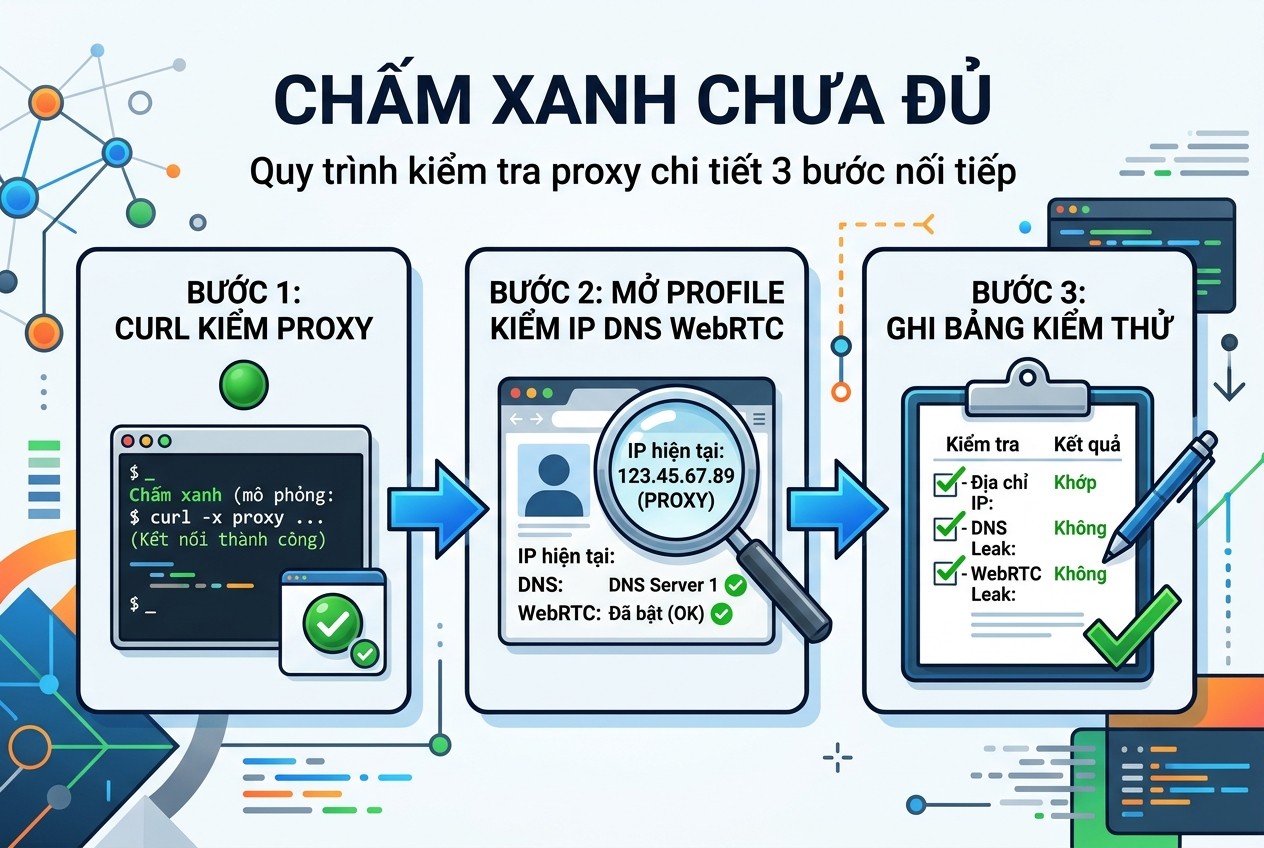 Chấm xanh chưa đủ