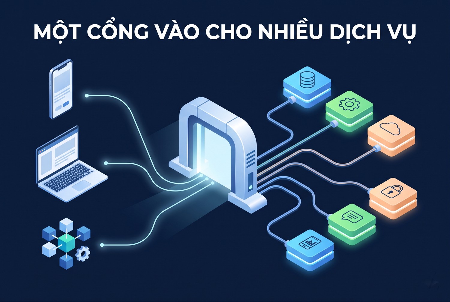 Một cổng vào cho nhiều dịch vụ