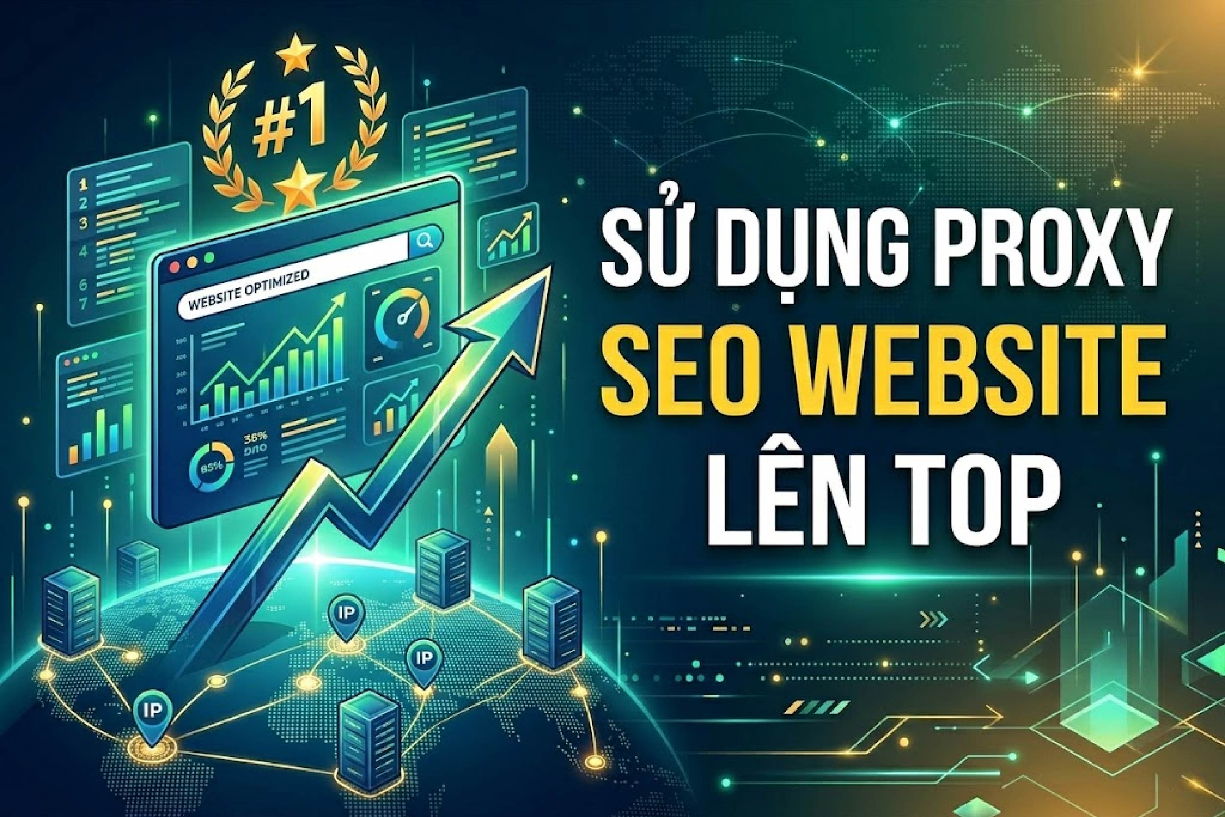 Sử dụng Proxy SEO Website lên top thứ hạng tìm kiếm