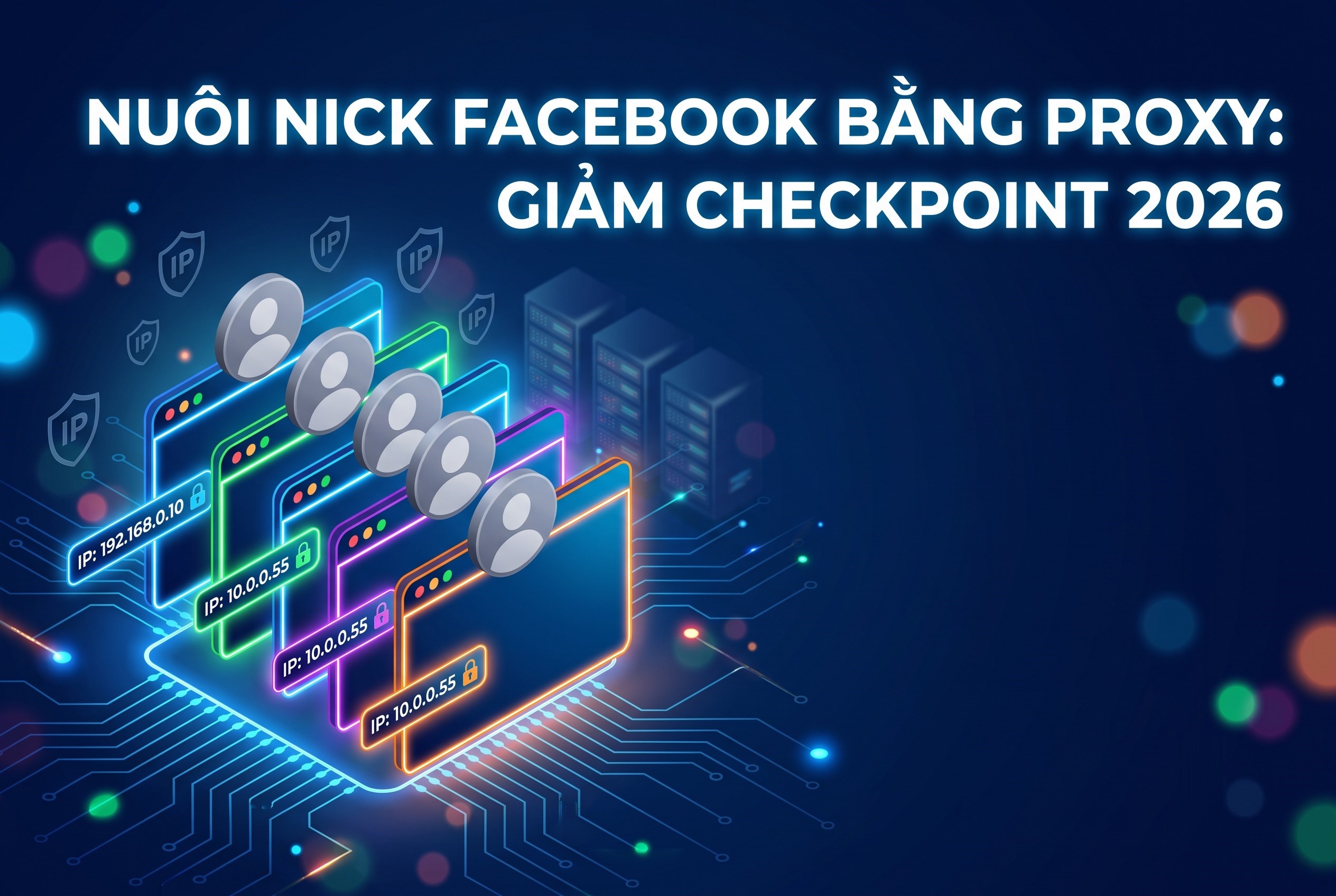 Hướng Dẫn Nuôi Nick Facebook Bằng Proxy Giảm Checkpoint Hiệu Quả 2026