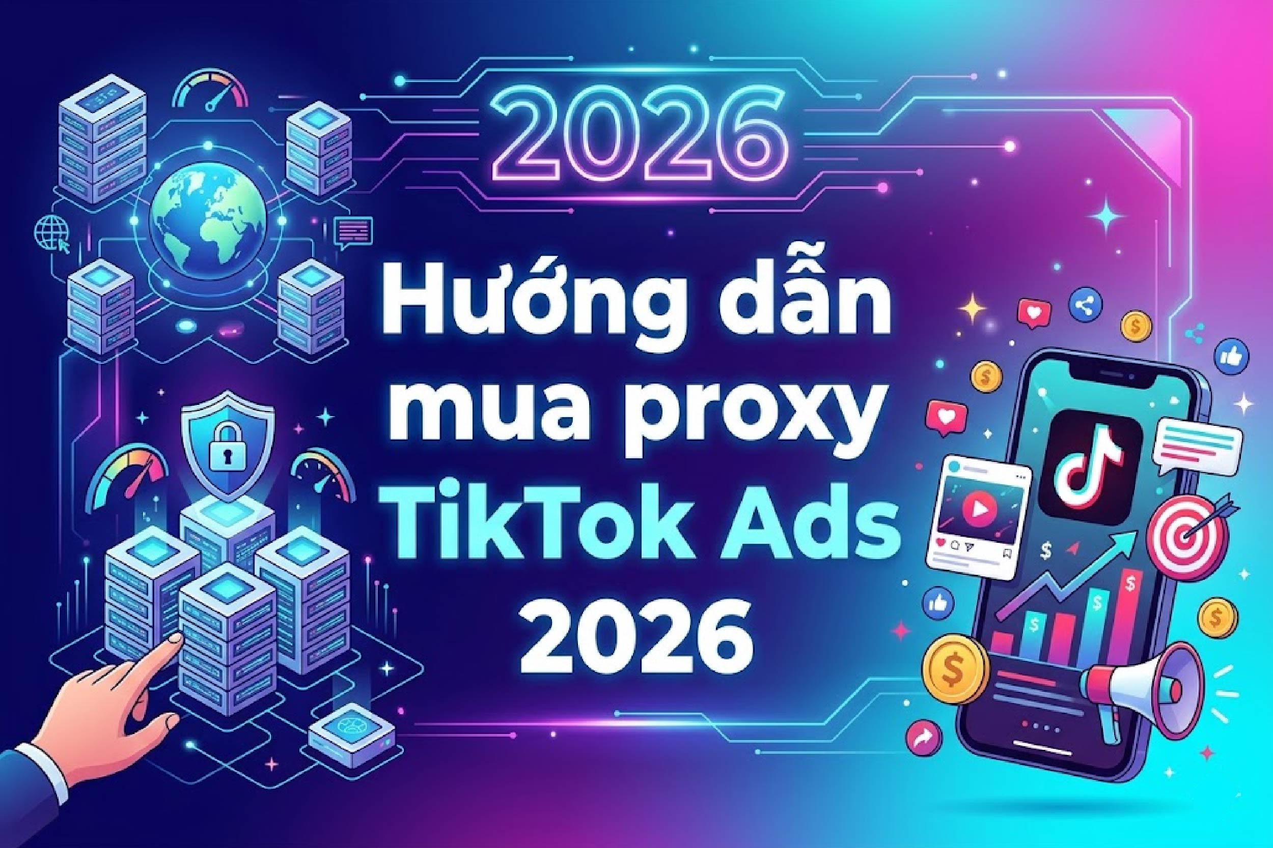 Hướng dẫn mua proxy chạy TikTok Ads 2026