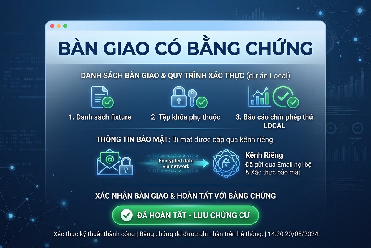 Bàn giao có bằng chứng