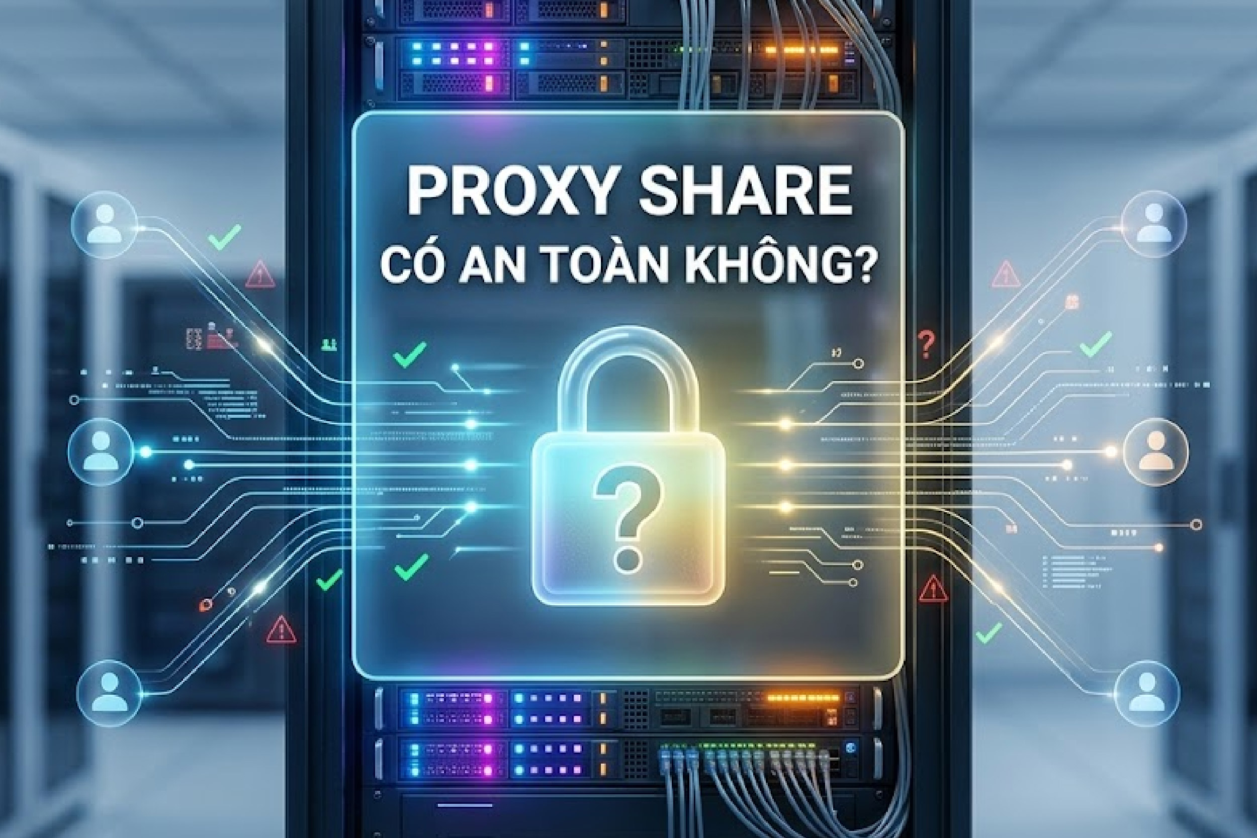 Proxy Share có an toàn không? 5 rủi ro cần biết trước khi dùng