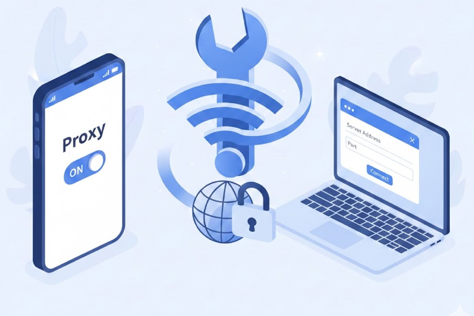 Cài đặt Proxy Wifi