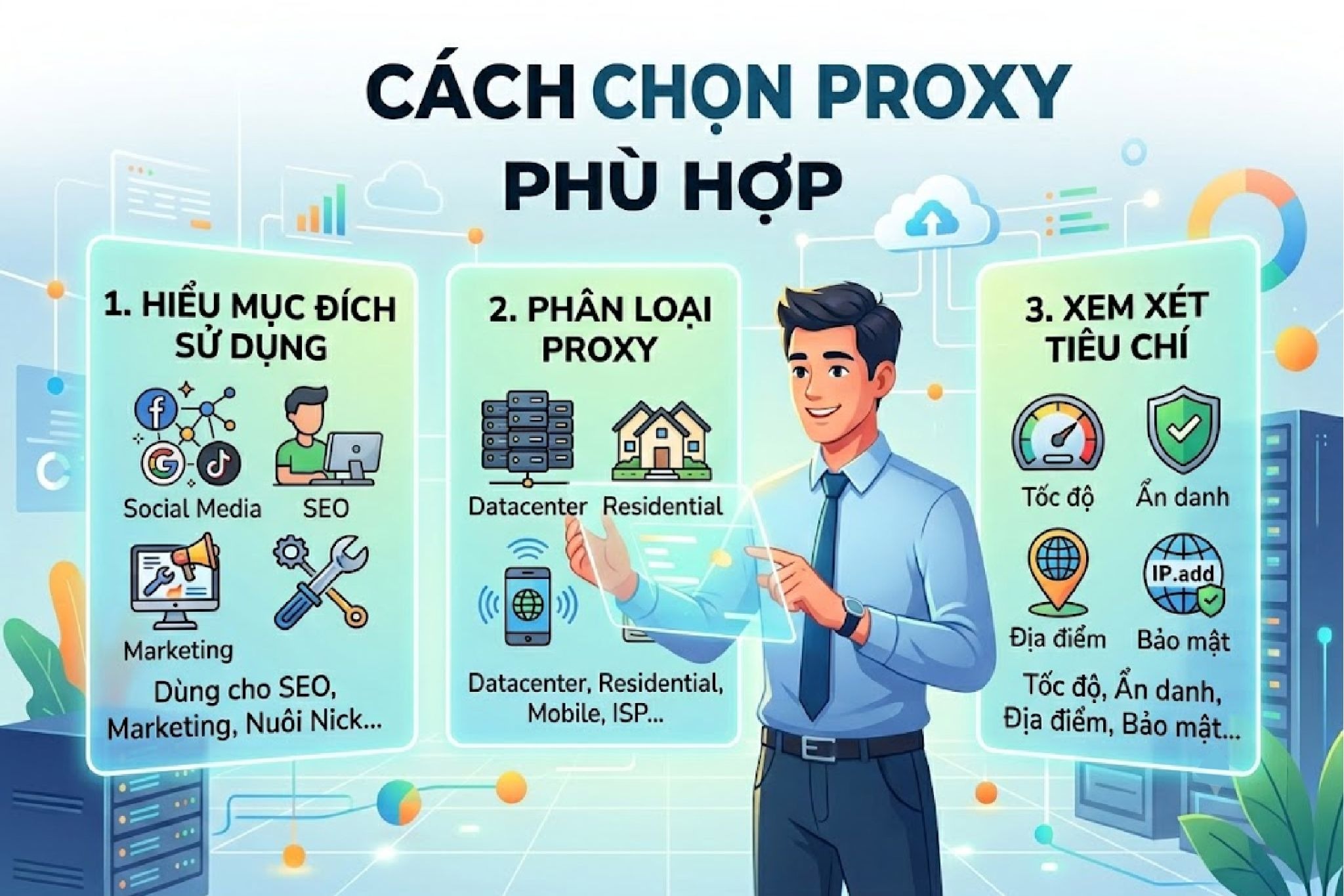 Cách chọn proxy phù hợp