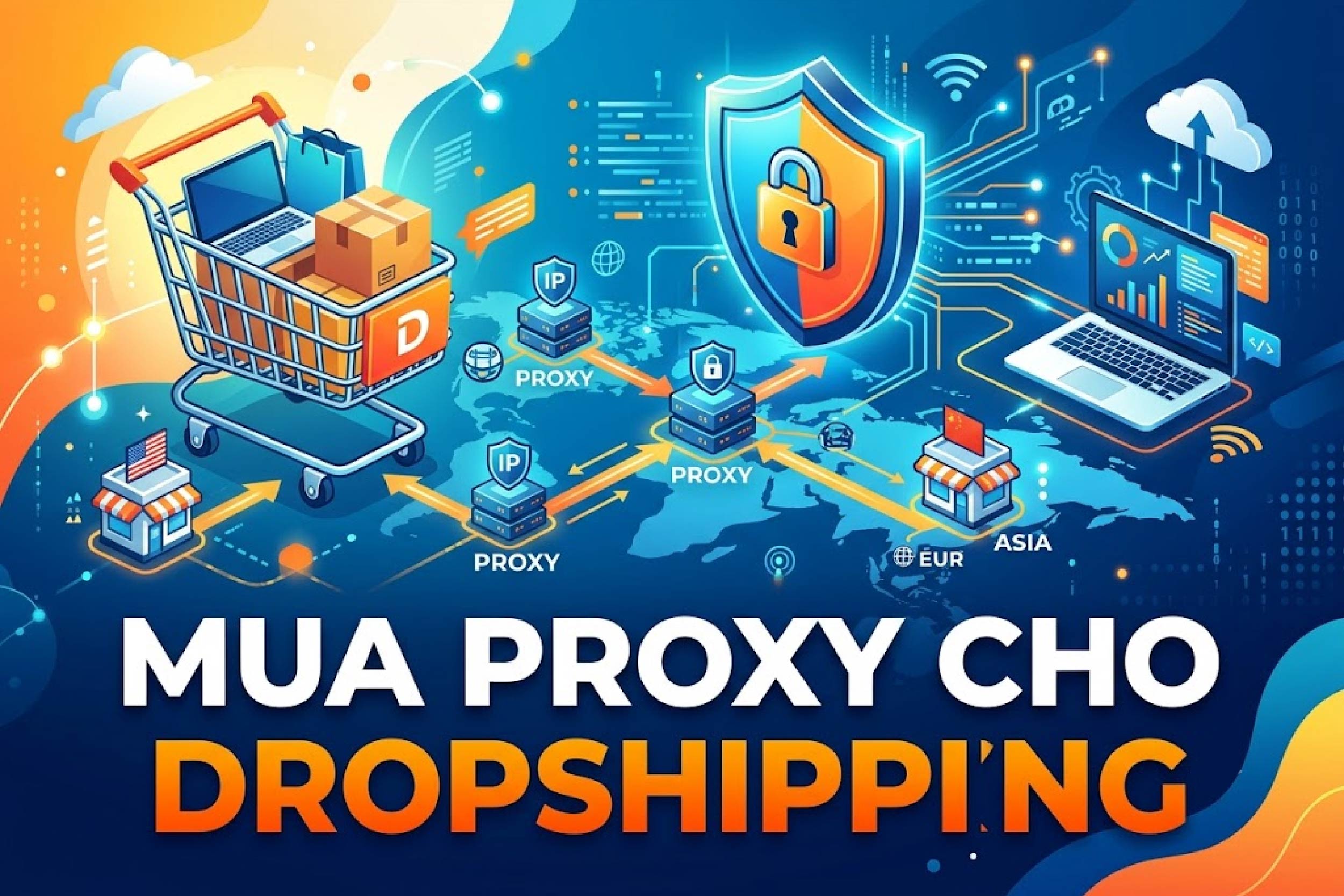 Mua Proxy cho Dropshipping: Vì sao mỗi shop/tài khoản nên có IP riêng