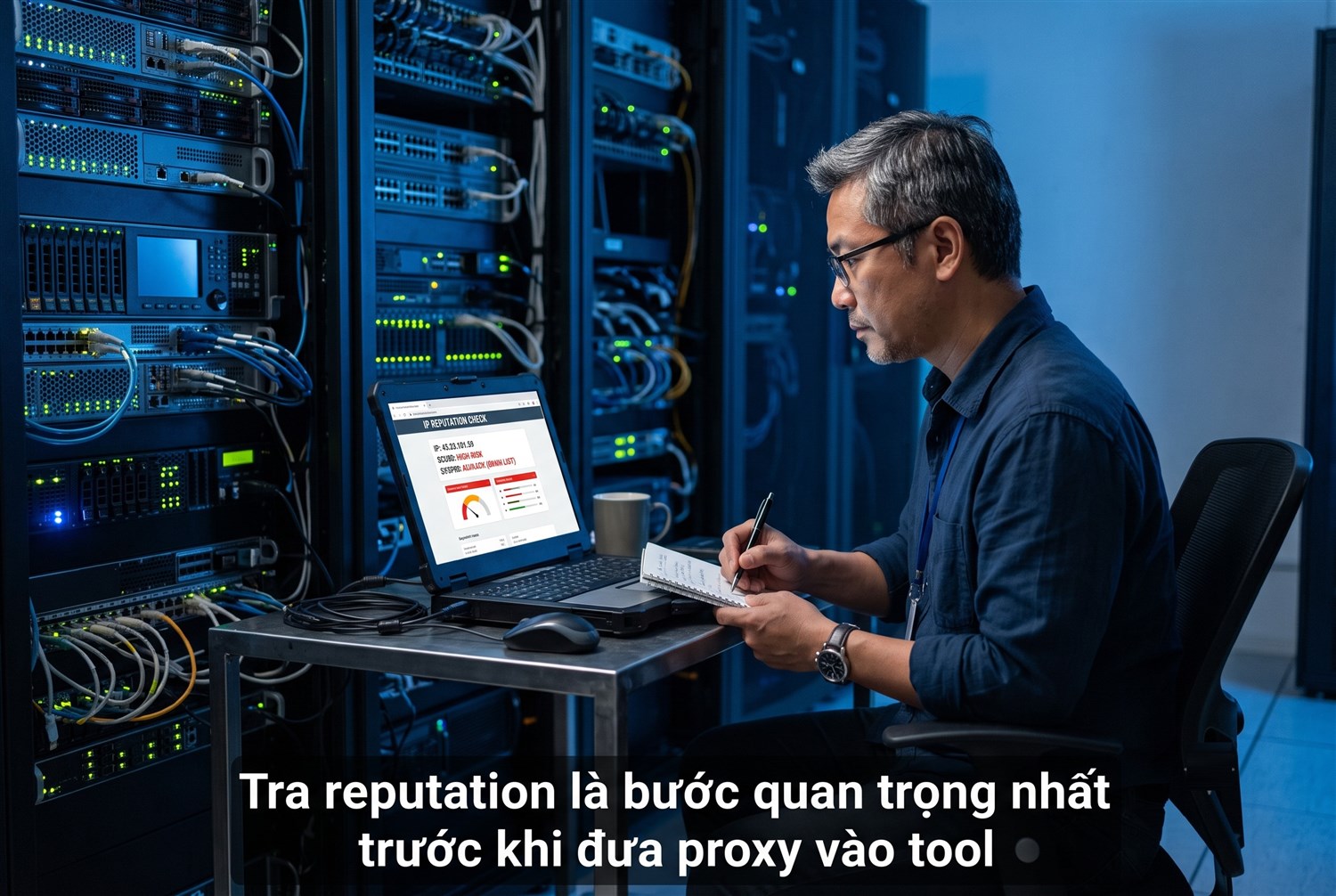 Tra reputation là bước quan trọng nhất trước khi đưa proxy vào tool