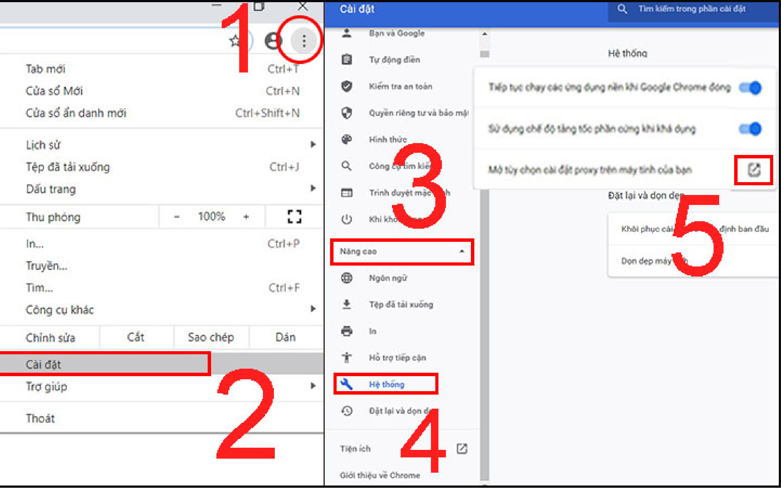 Kiểm tra proxy trên trình duyệt