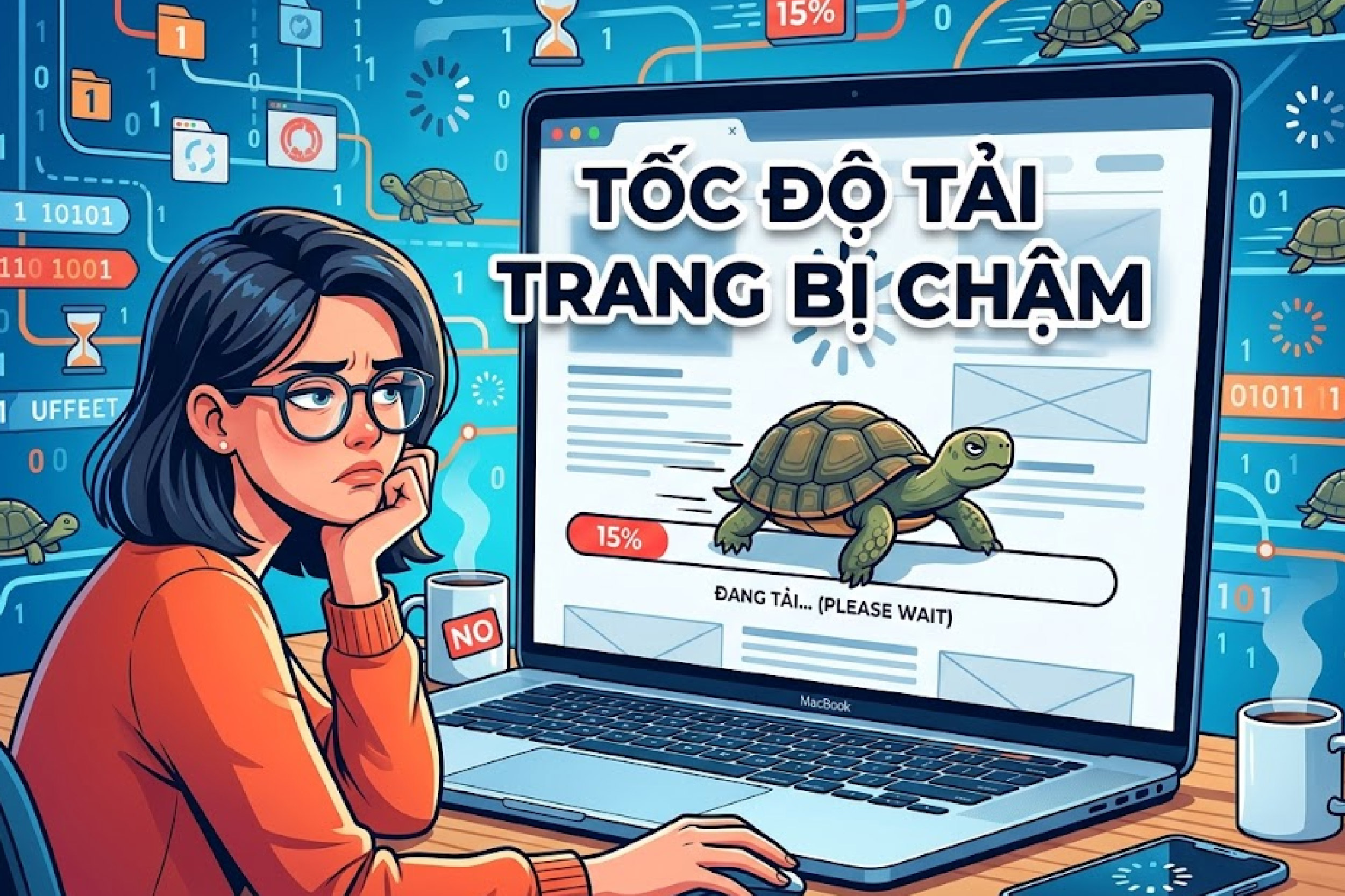 Tốc độ tải trang bị chậm