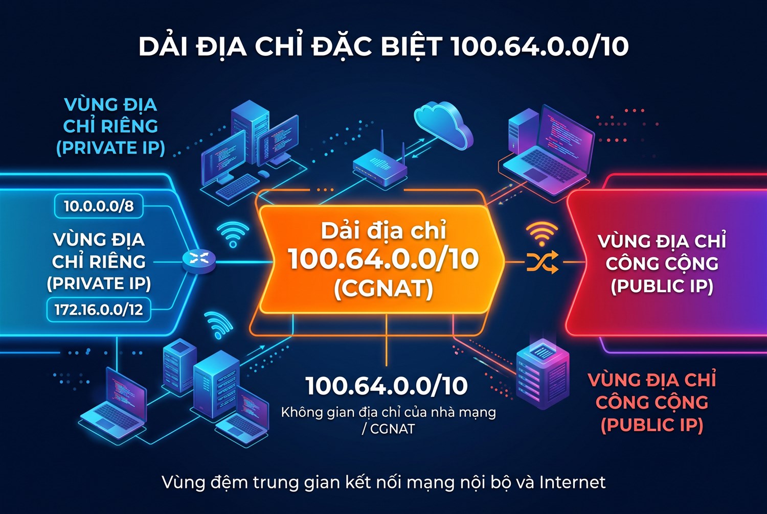 Dải địa chỉ 100.64.0.0/10