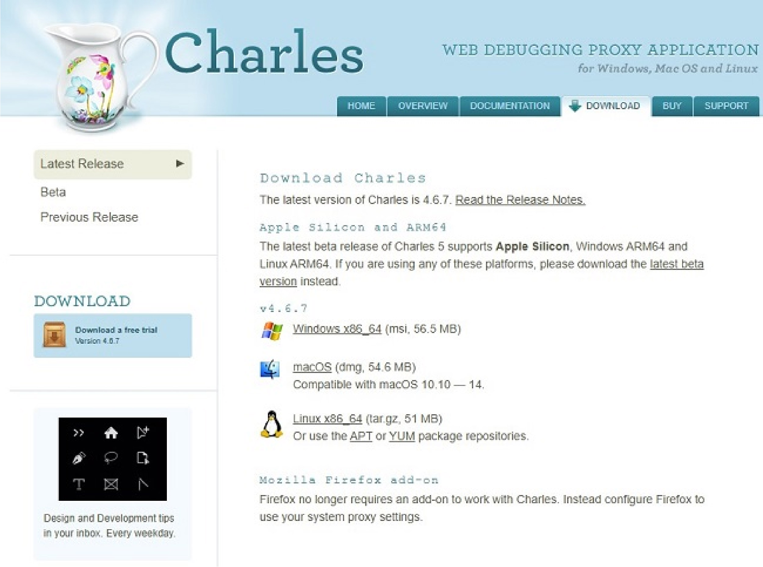 Tải phần mềm Charles Proxy