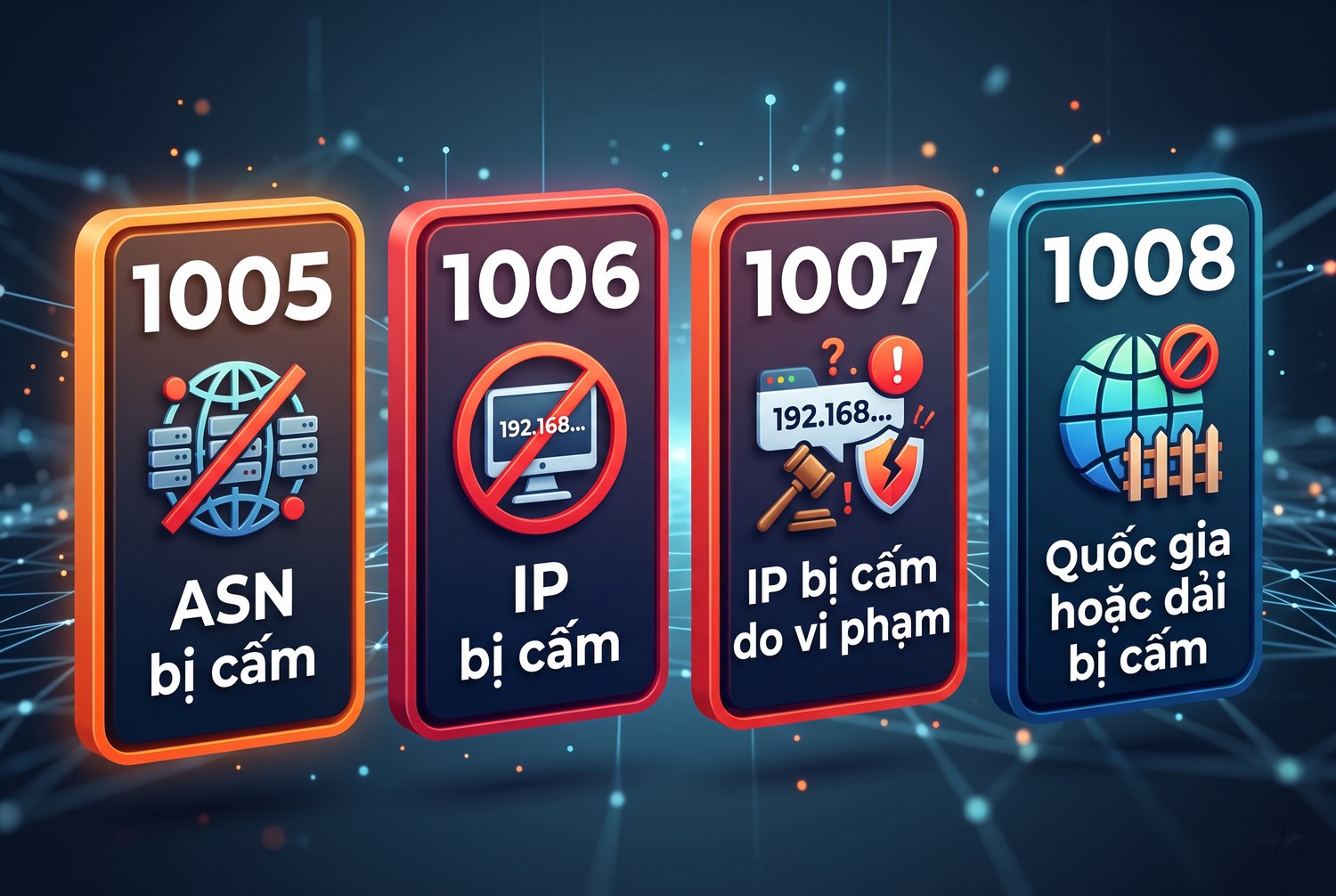 Nhóm mã 1005 tới 1008