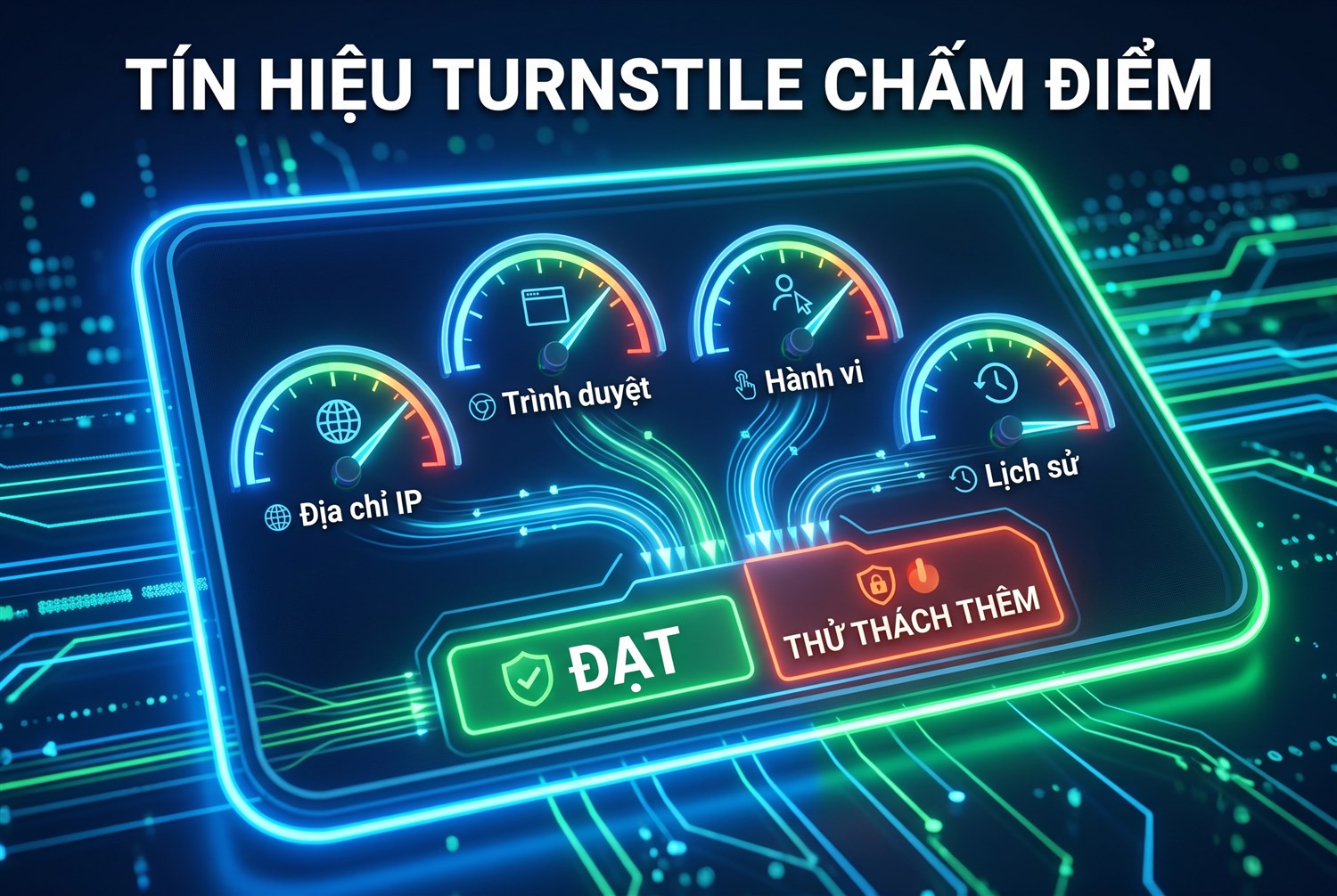 Tín hiệu Turnstile chấm điểm