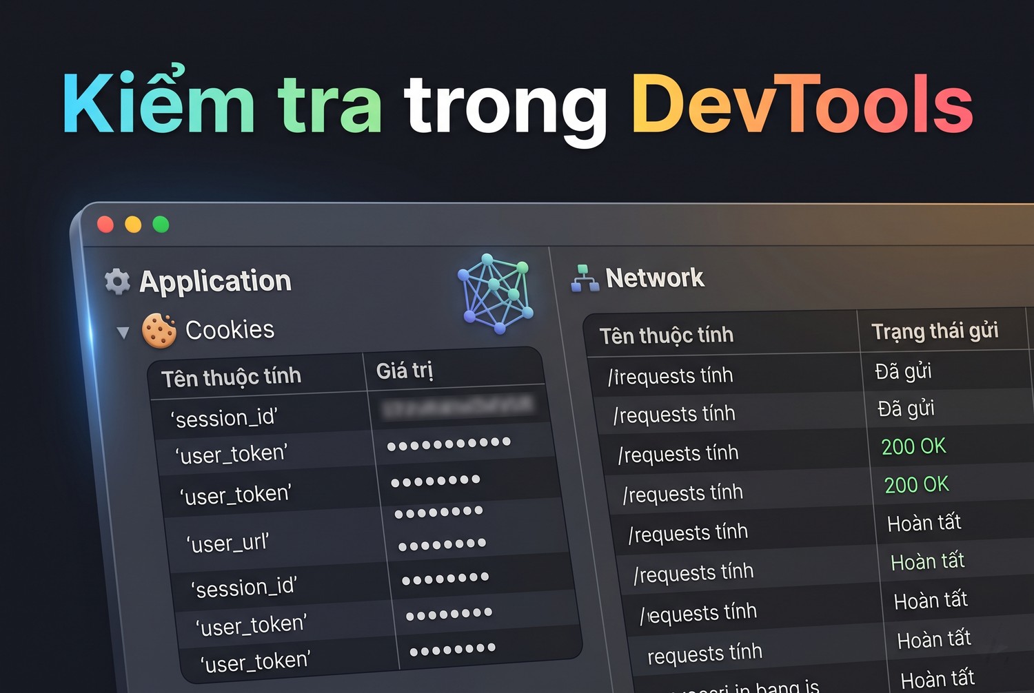 Kiểm tra trong DevTools