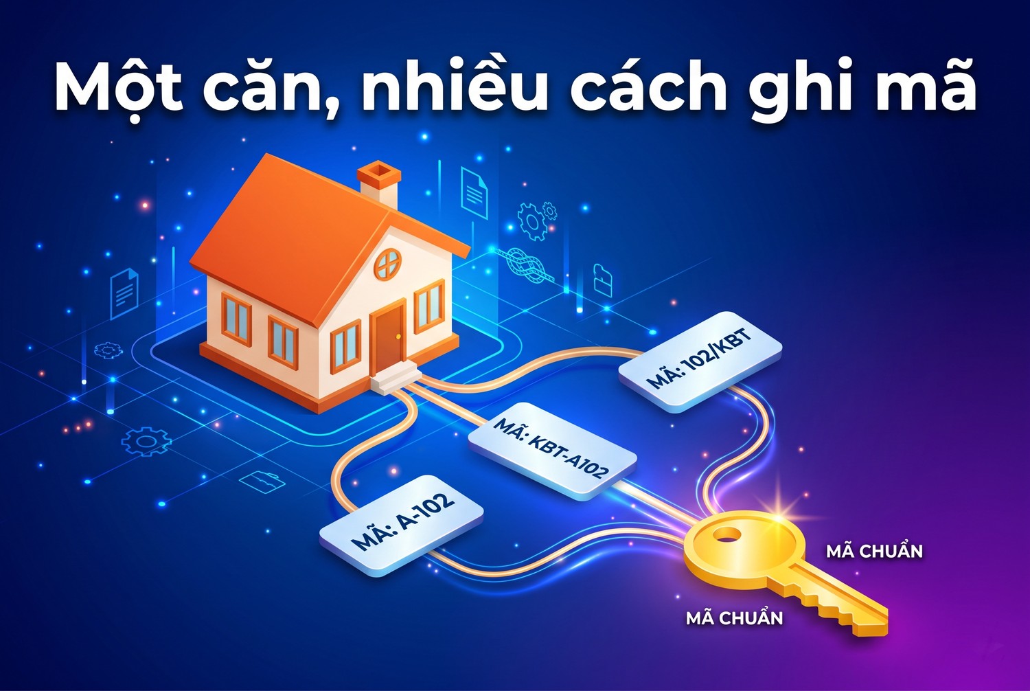 Một căn, nhiều cách ghi mã