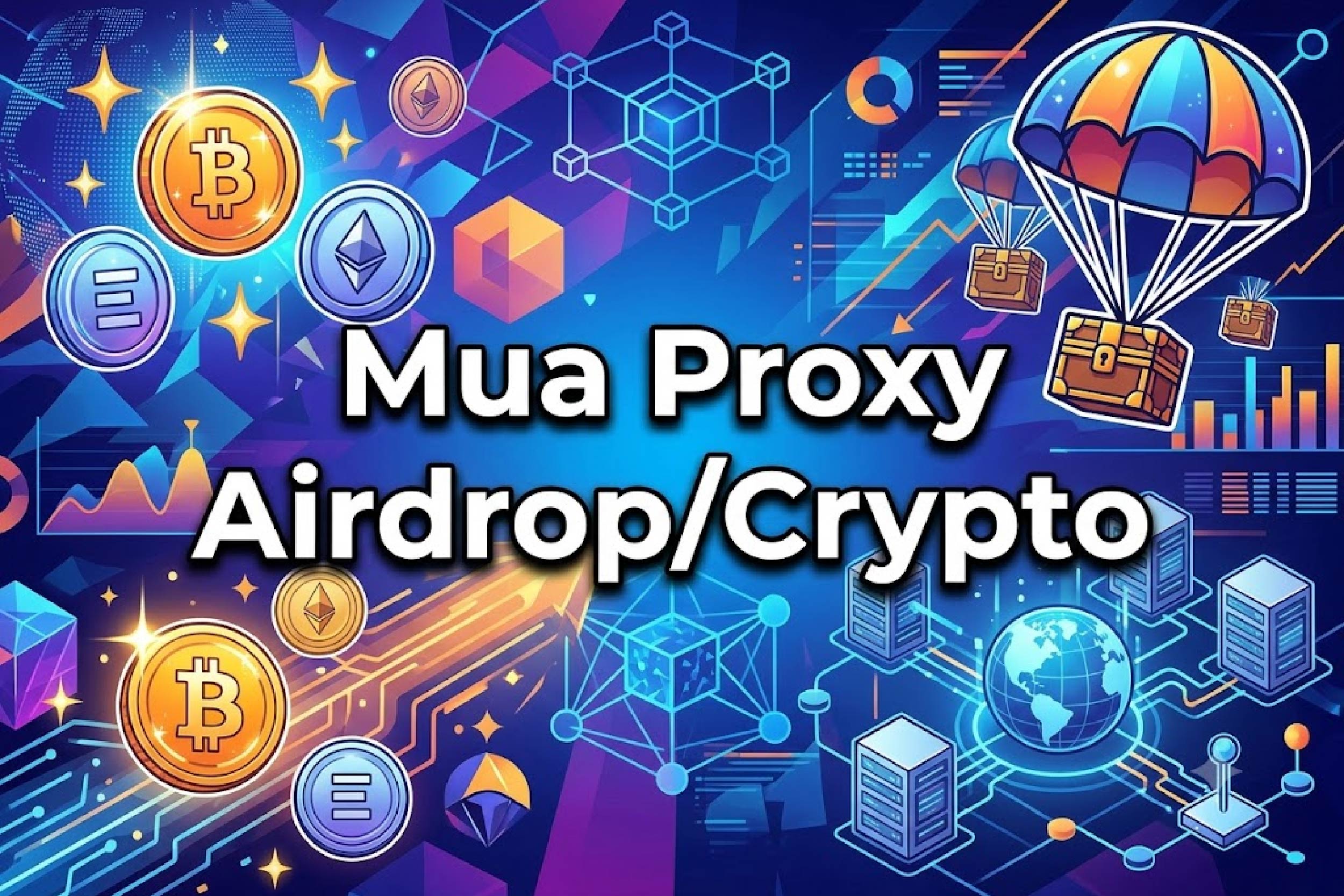 Mua Proxy Airdrop/Crypto: Chọn IP tĩnh hay xoay cho nhiều ví và profile