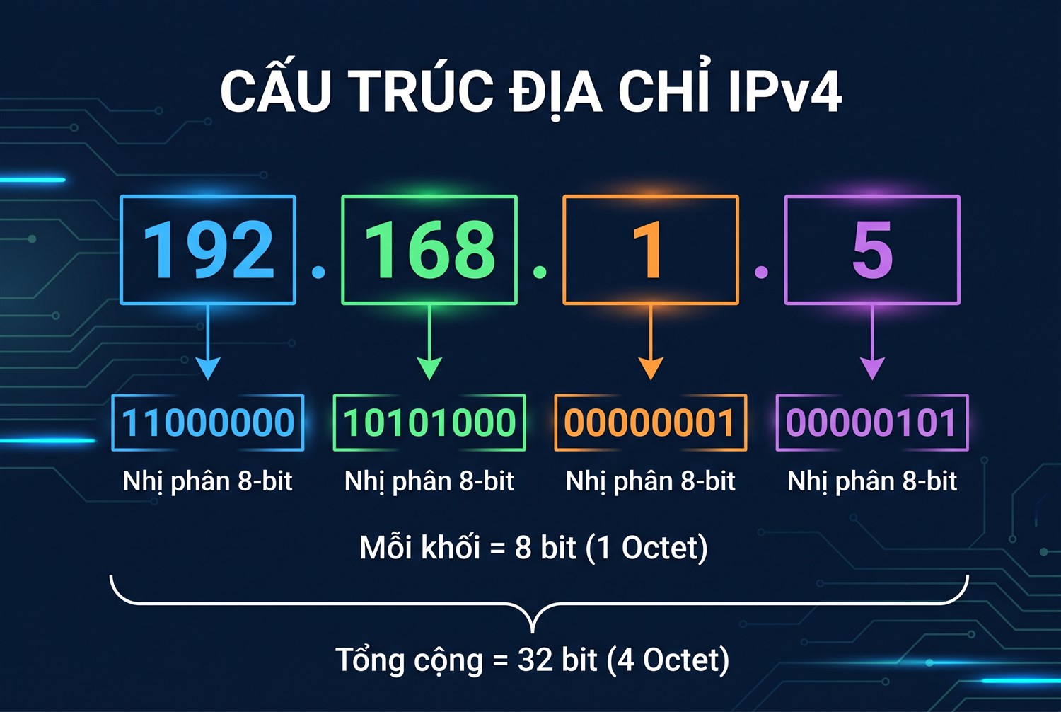 Cấu trúc địa chỉ IPv4