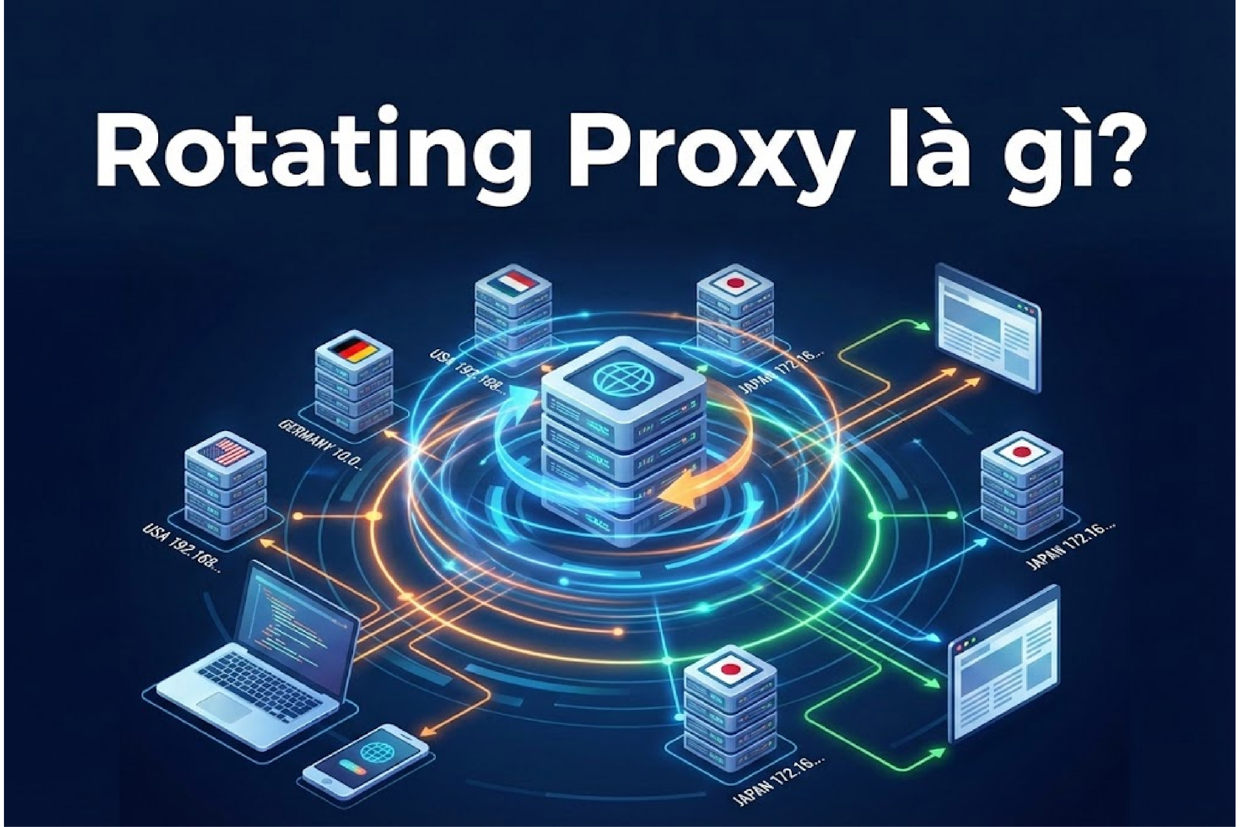 Rotating Proxy là gì? Bí kíp ẩn danh và nuôi nick hiệu quả