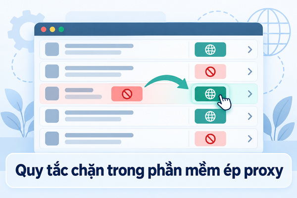 Quy tắc chặn trong phần mềm ép proxy