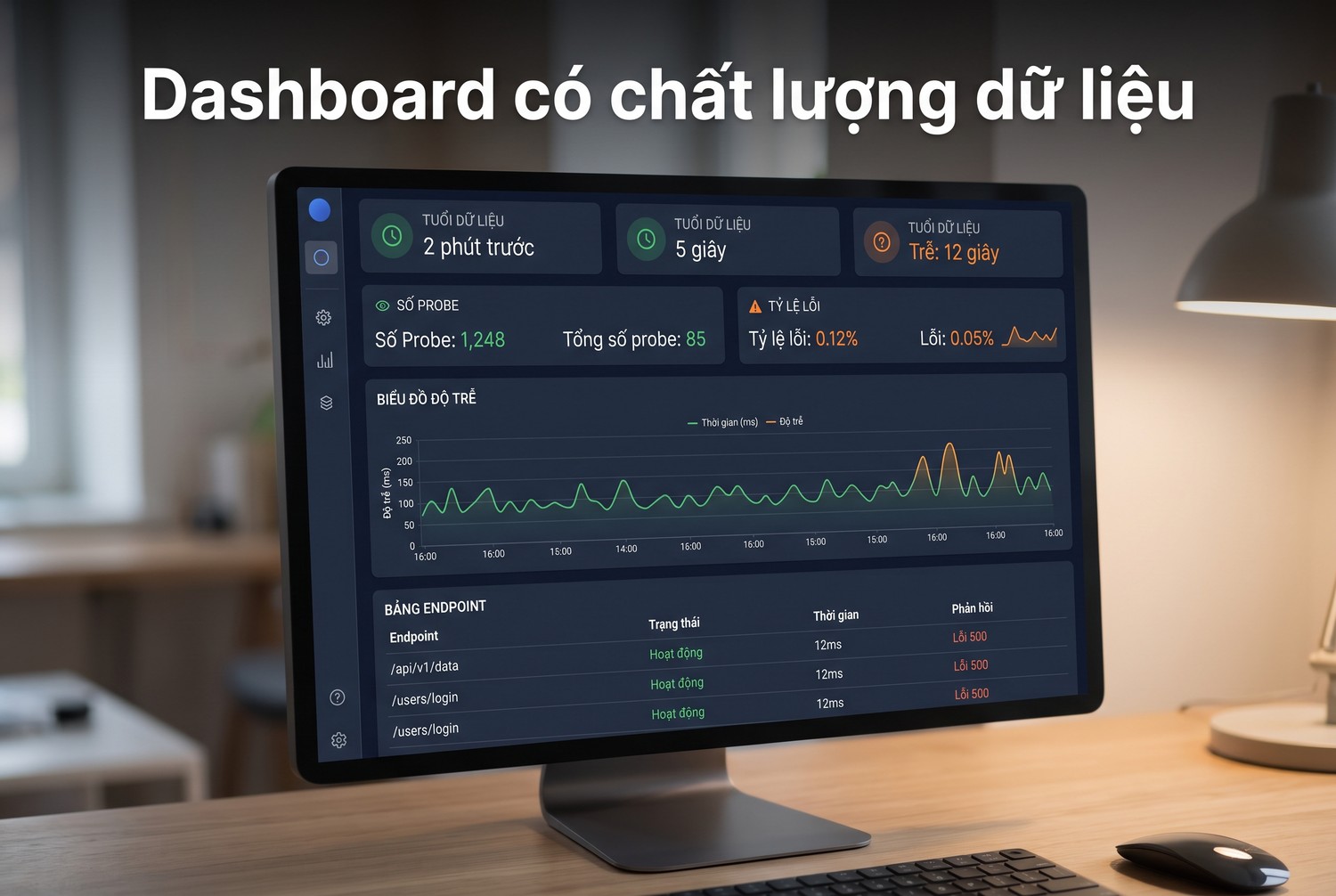 Dashboard có chất lượng dữ liệu