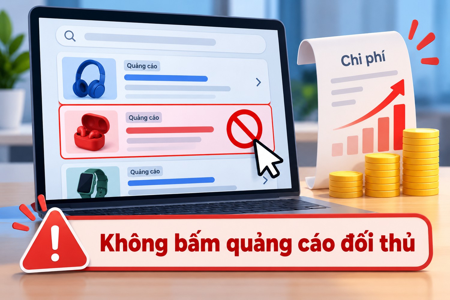 Không bấm quảng cáo đối thủ