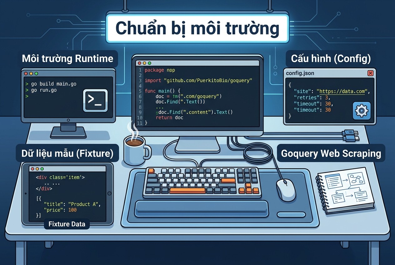 Chuẩn bị môi trường