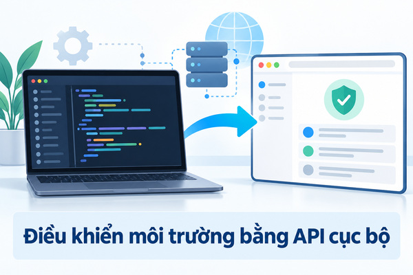 Điều khiển môi trường bằng API cục bộ