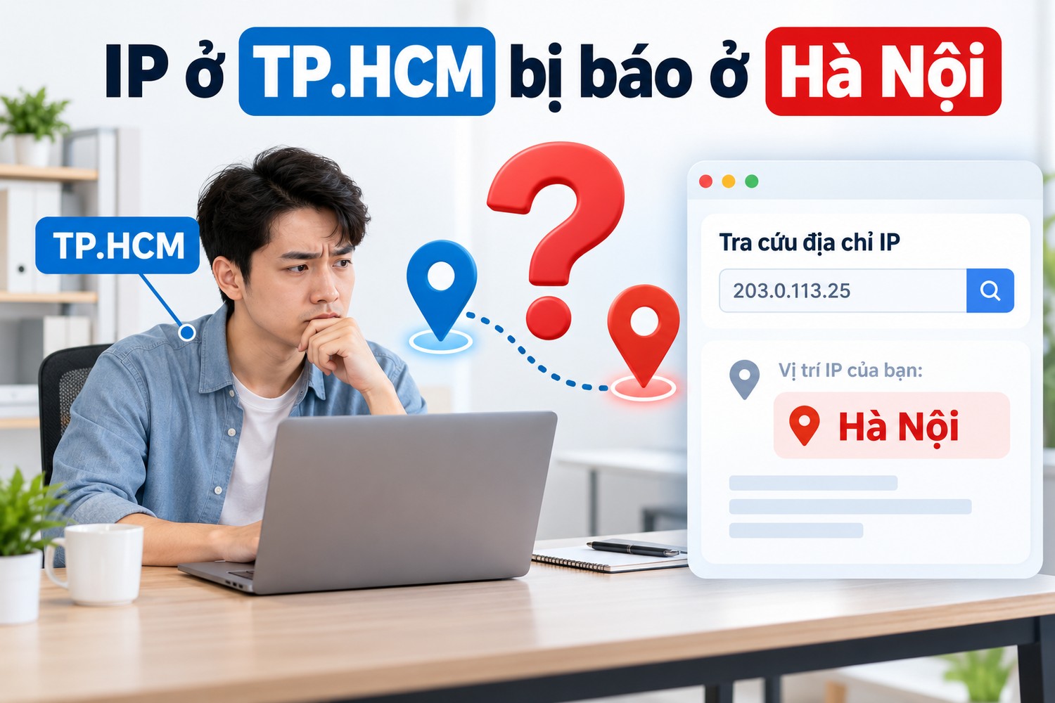 IP ở TP.HCM bị báo ở Hà Nội
