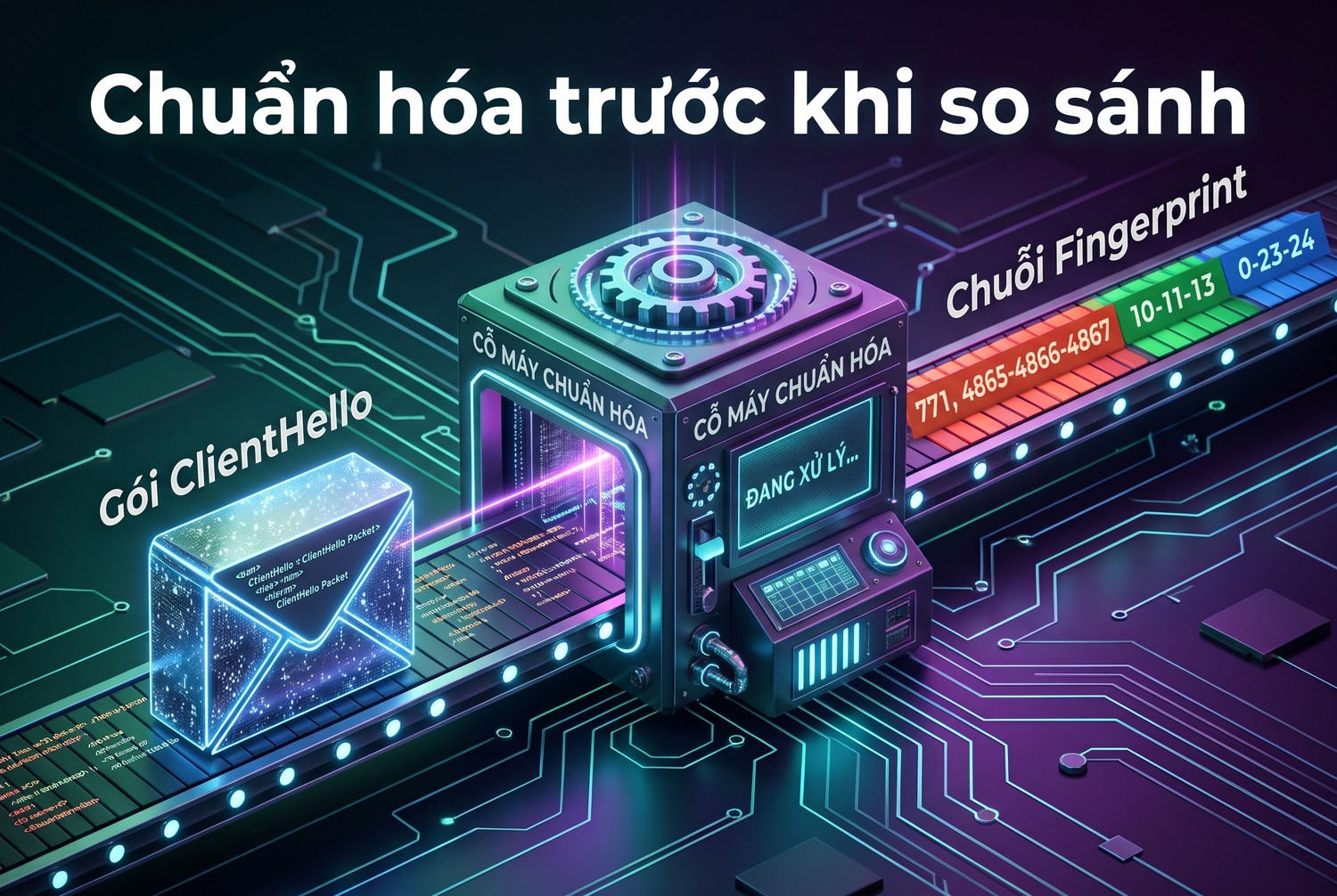 Chuẩn hóa trước khi so sánh